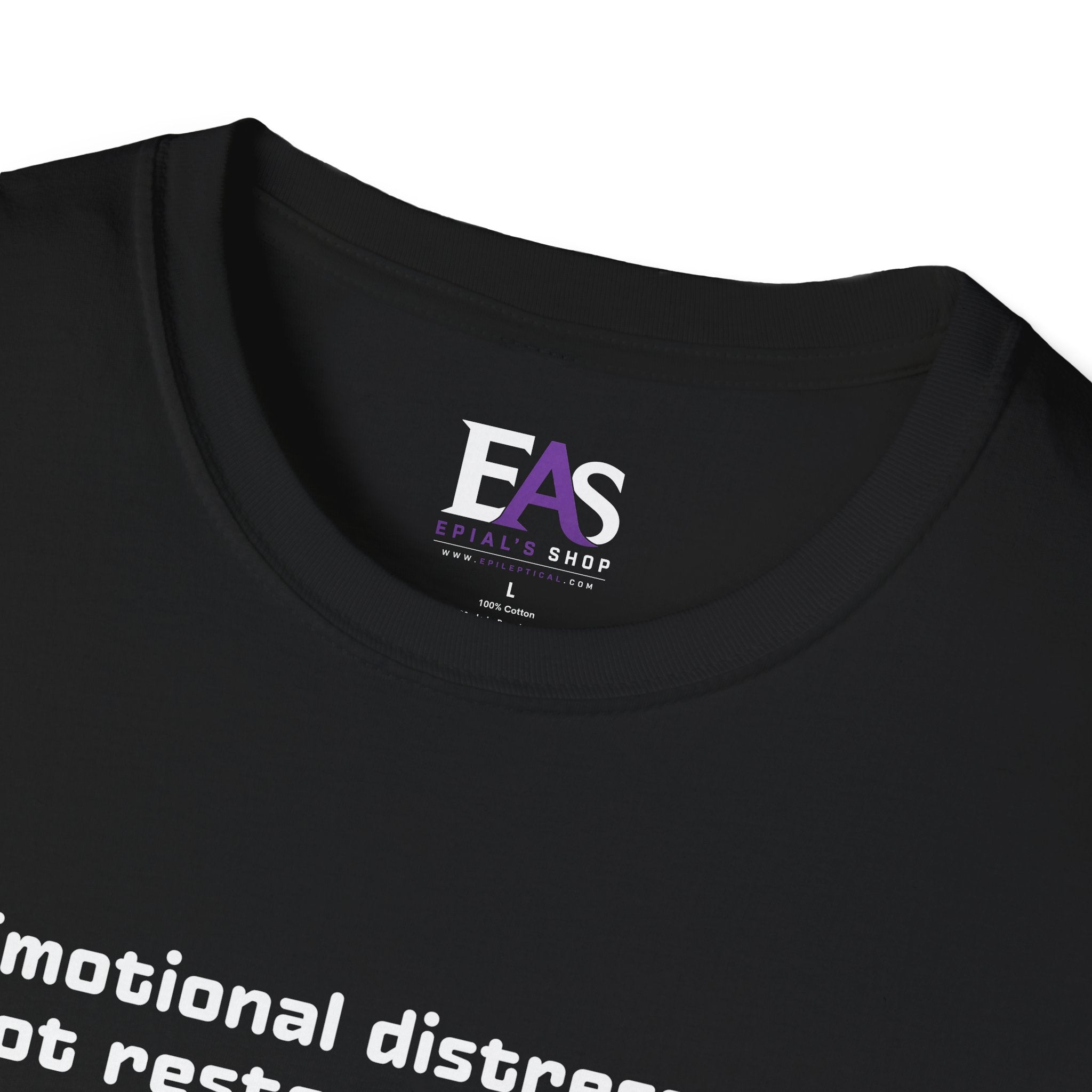 AI Translation: Emotional Distress Will Not Restore Displaced Dairy Products T-Shirt