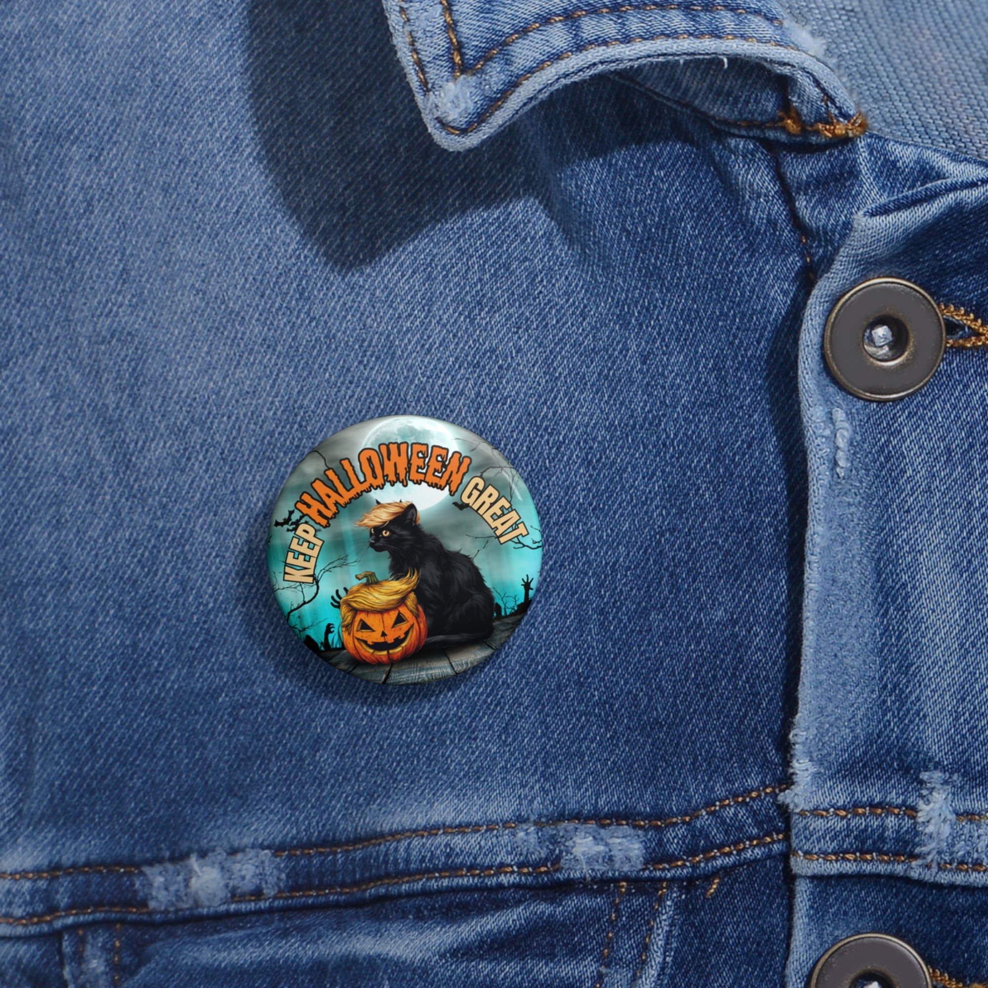 Keep Halloween Great Pin Buttons