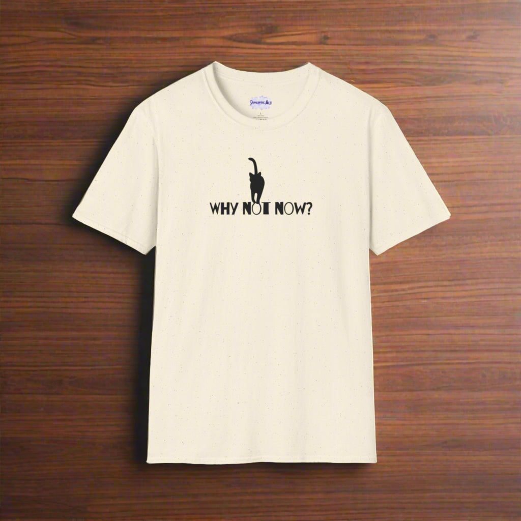 Why Not Now Unisex Softstyle T - Shirt - T - Shirt - Epileptic Al’s Shop