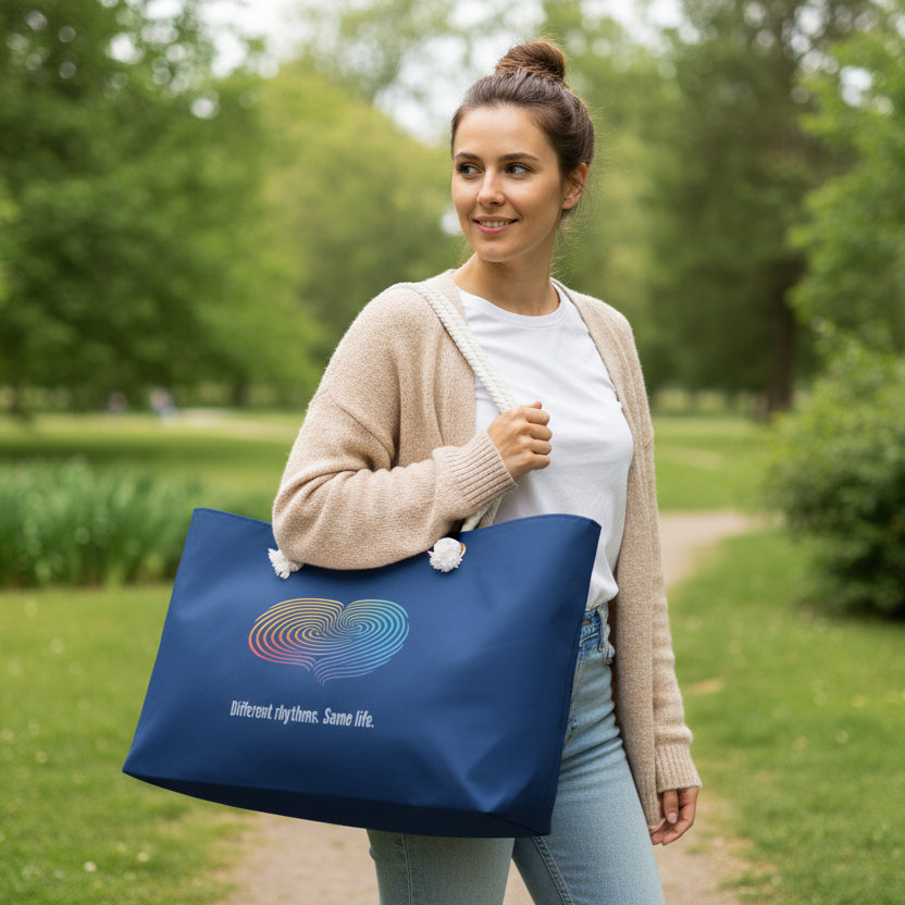 Different Rhythms Weekender Bag