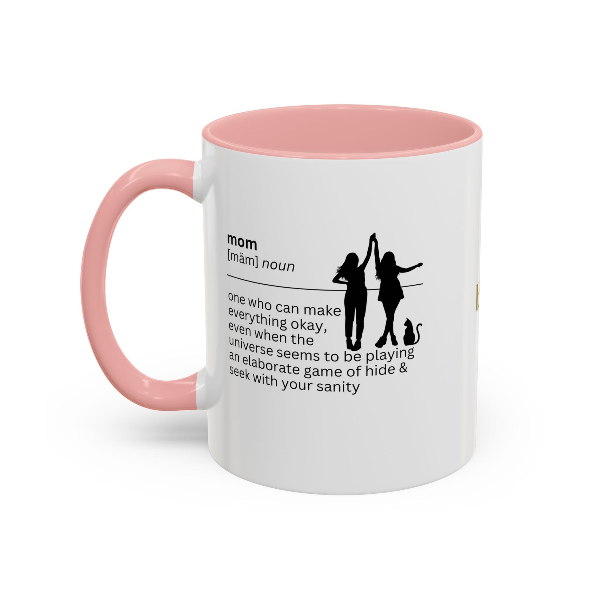 Mom Okay Accent Coffee Mug - Perfect Gift for Moms