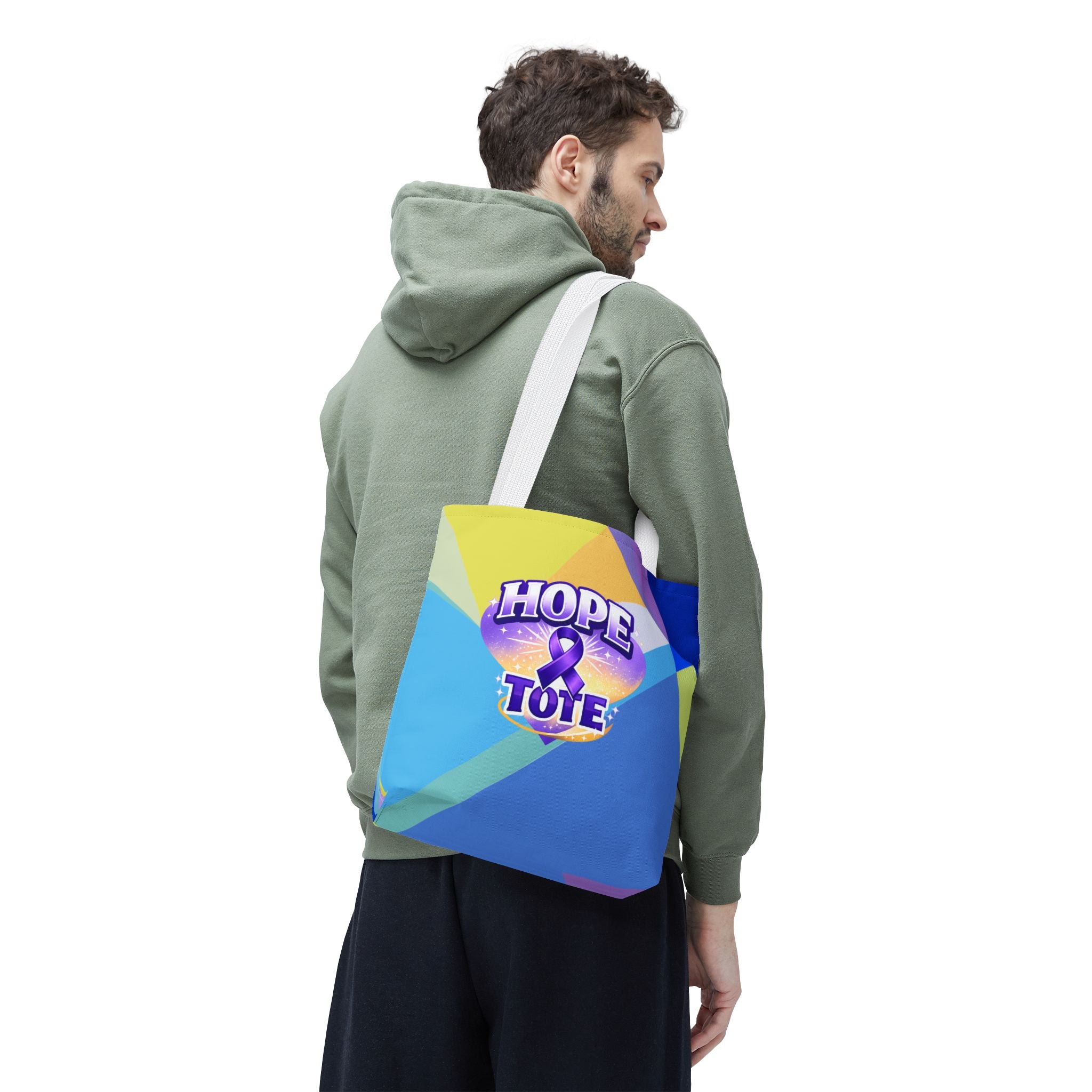 Hope Tote Epilepsy Awareness Ribbon Tote Bag
