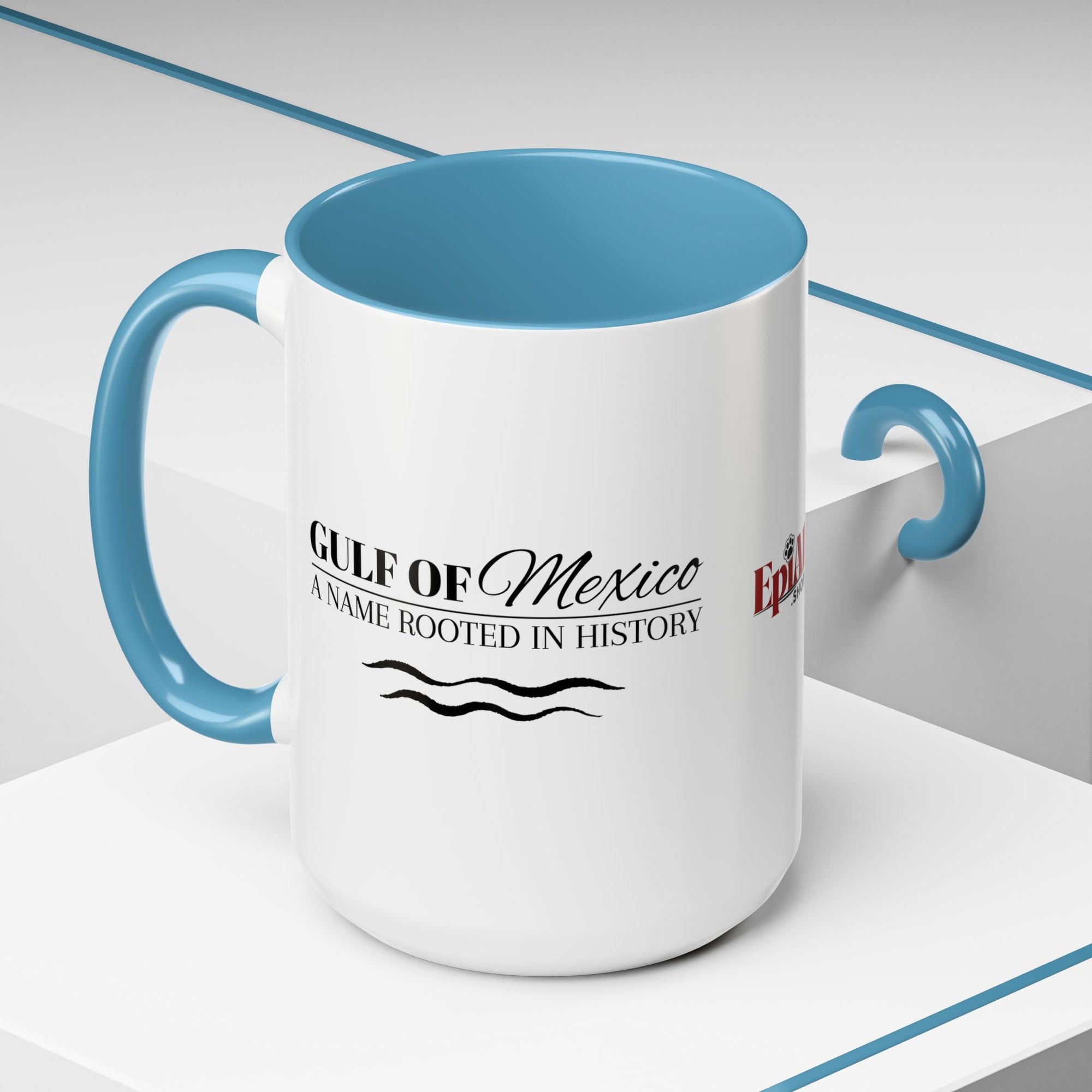 Gulf of Mexico A Name Rooted in History Accent Coffee Mug