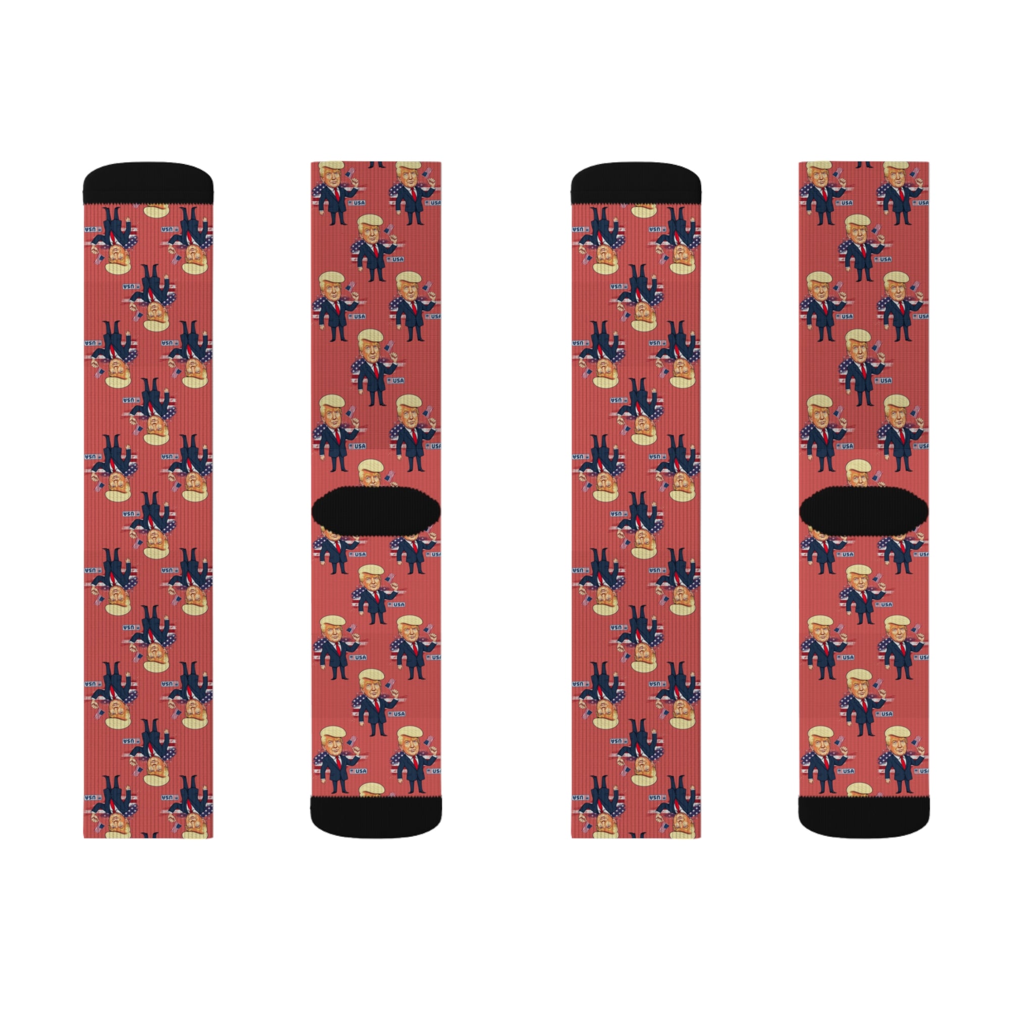 Fun Political Design Socks - Perfect for Casual Wear and Gifts