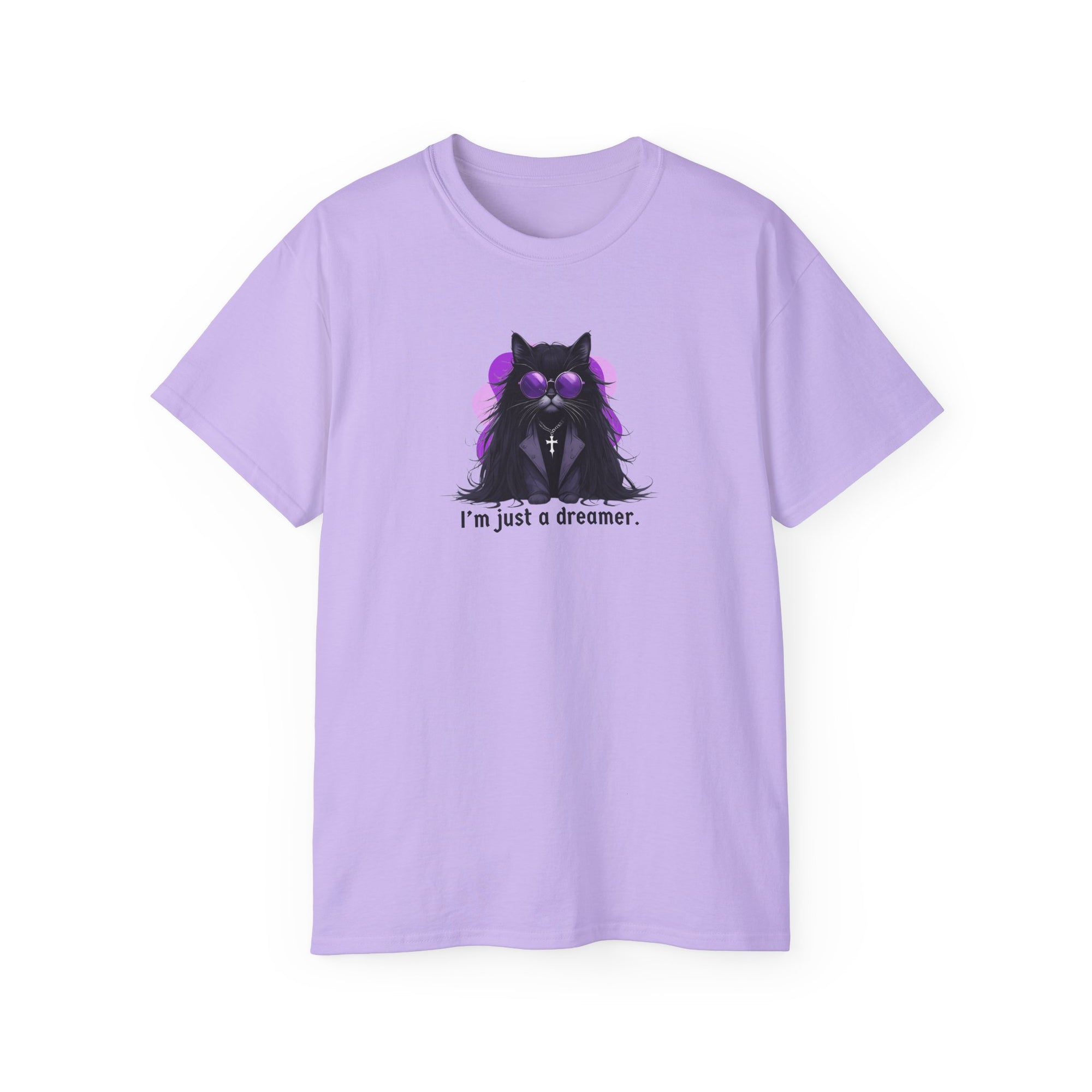 Just a Dreamer Ozzy Cat Graphic Tee