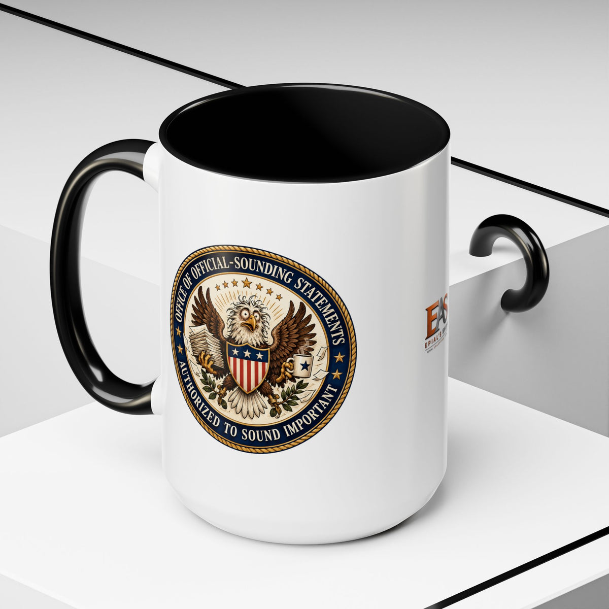 Office of Official-Sounding Statements Mug | Funny Government Parody Coffee Cup | 11oz & 15oz
