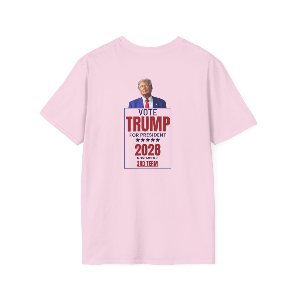 Trump 2028 Unisex Softstyle T-Shirt - Trump for President