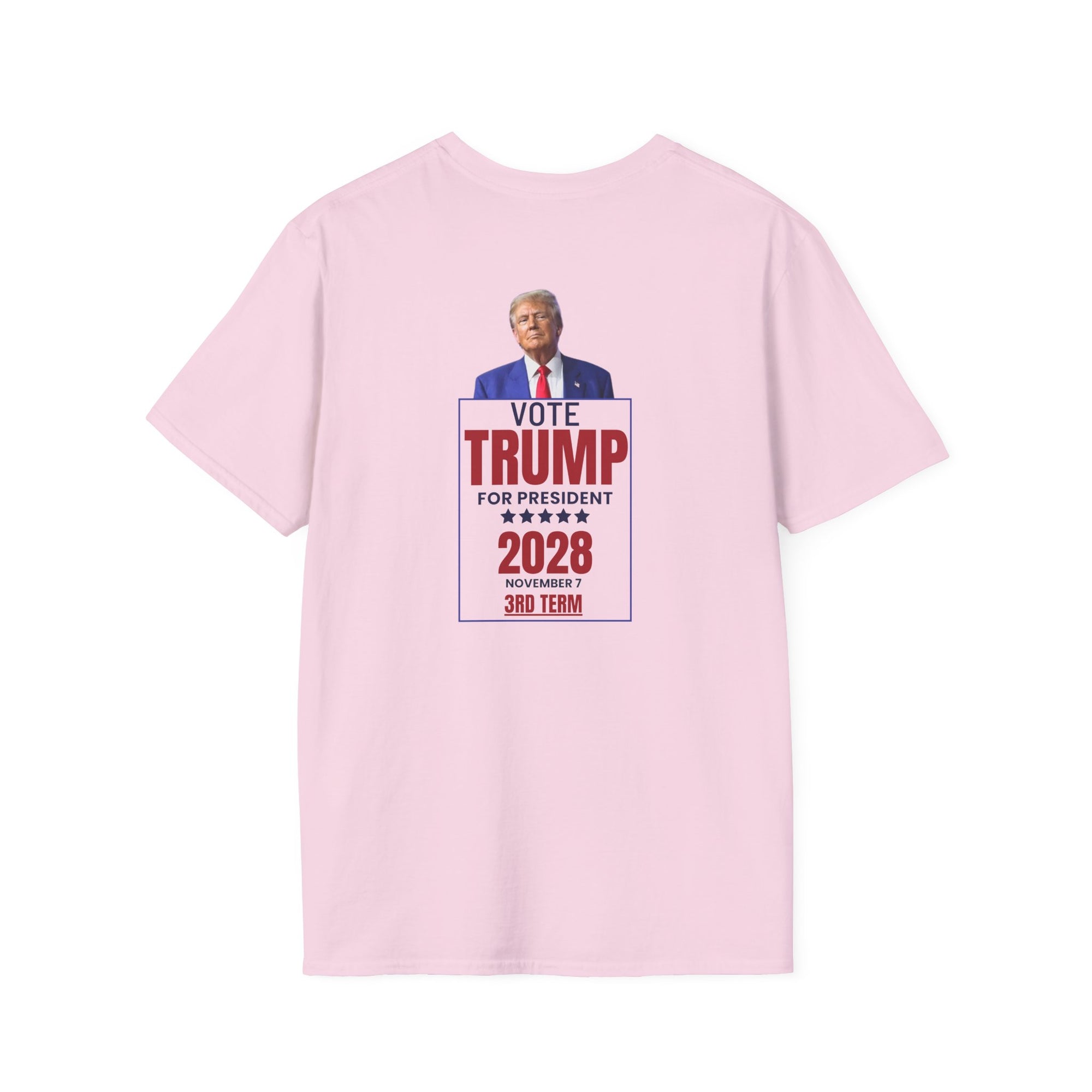 Trump 2028 Unisex Softstyle T-Shirt - Trump for President