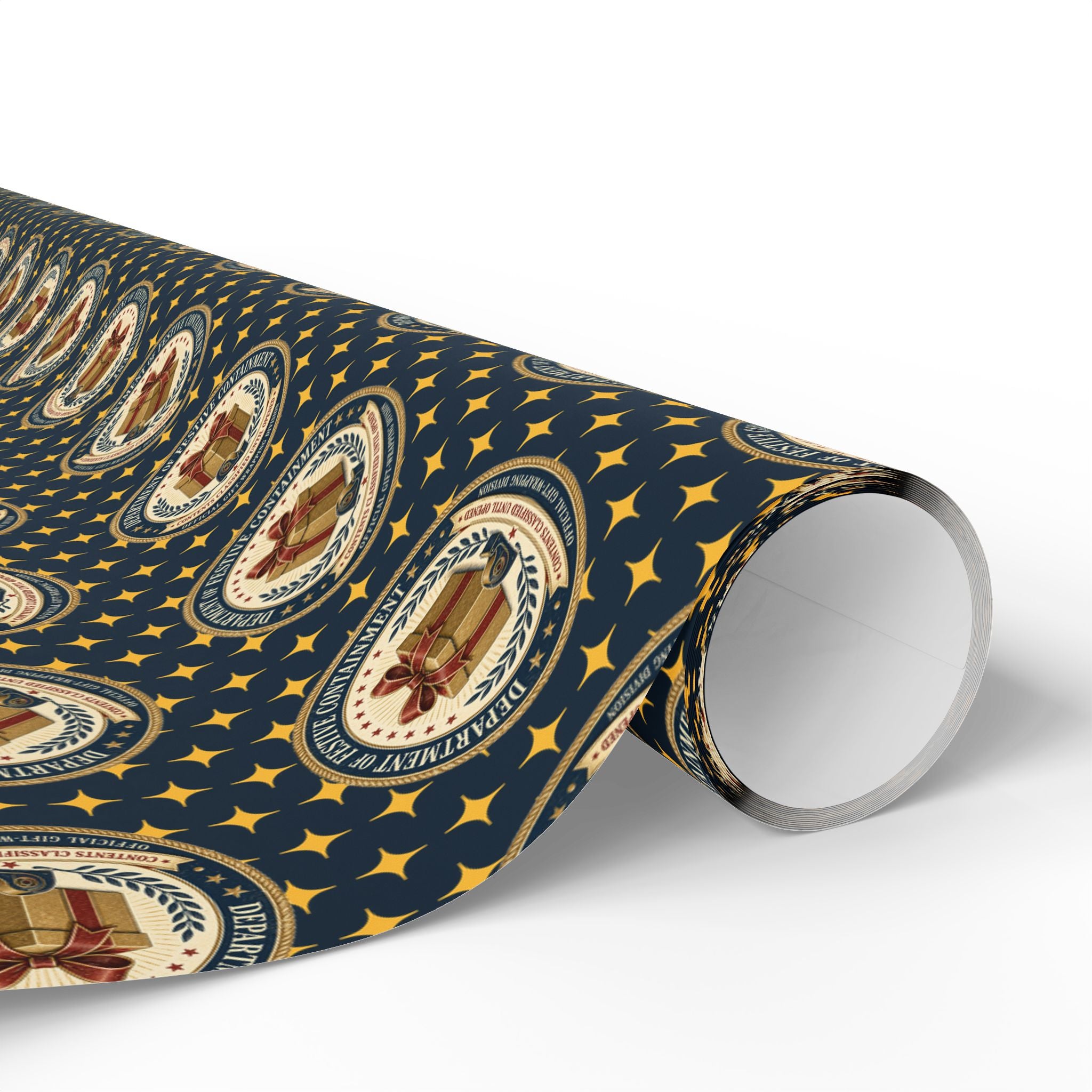 Department of Festive Containment Wrapping Paper Roll