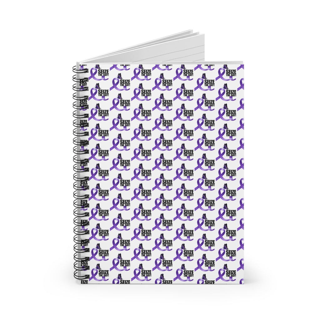 Epilepsy Awareness Spiral Ruled-Lined Notebook