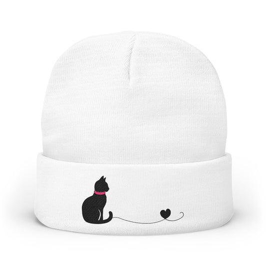Cat Lover's Knit Beanie
