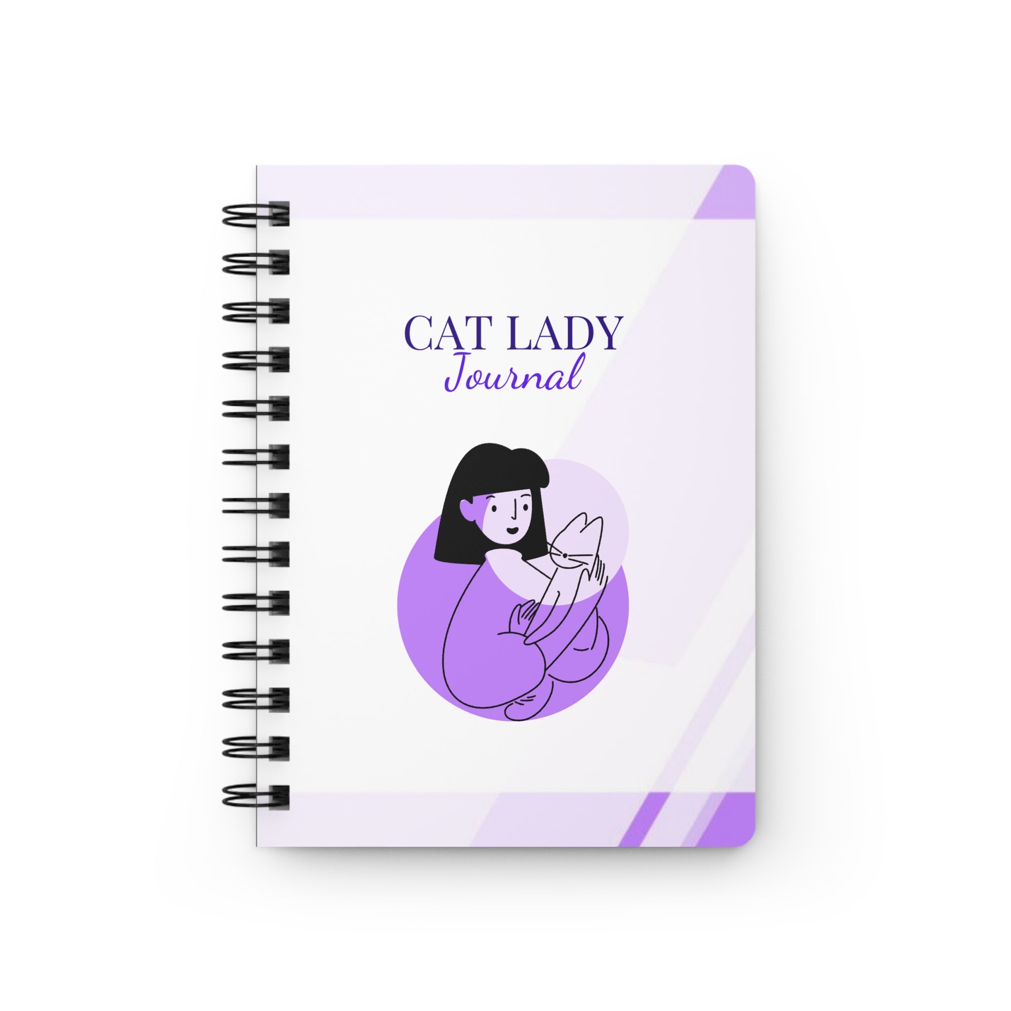 Cat Lady Spiral Bound Journal - EpiAl's Shop