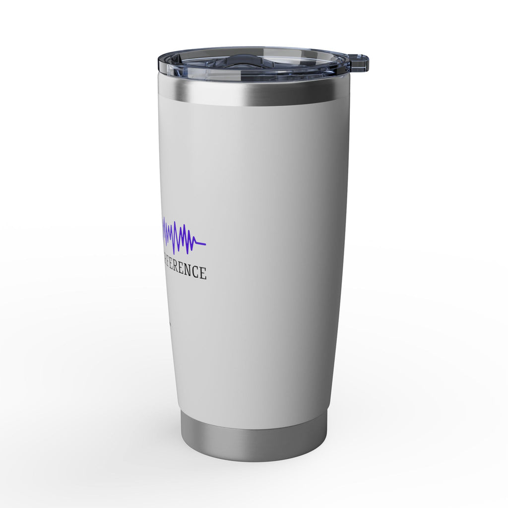 Signal Interference 20oz Stainless Steel Tumbler – Epilepsy Awareness Travel Cup