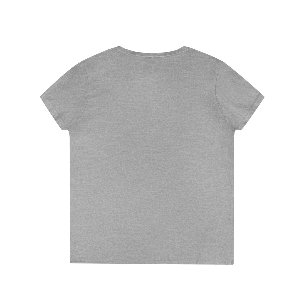 I Work for the Cat Women’s V-Neck T-Shirt | Funny Cat Lover Tee