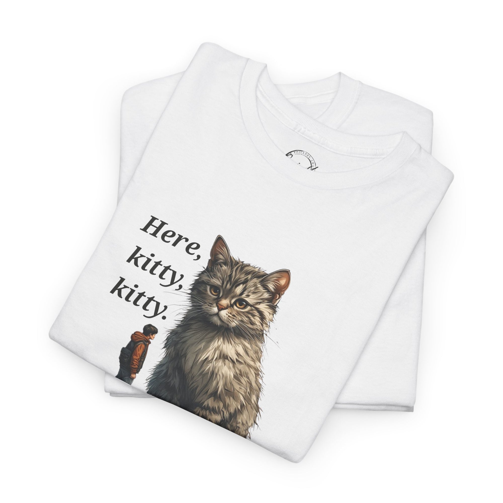 Here Kitty Kitty Tee, Funny Animal Shirt