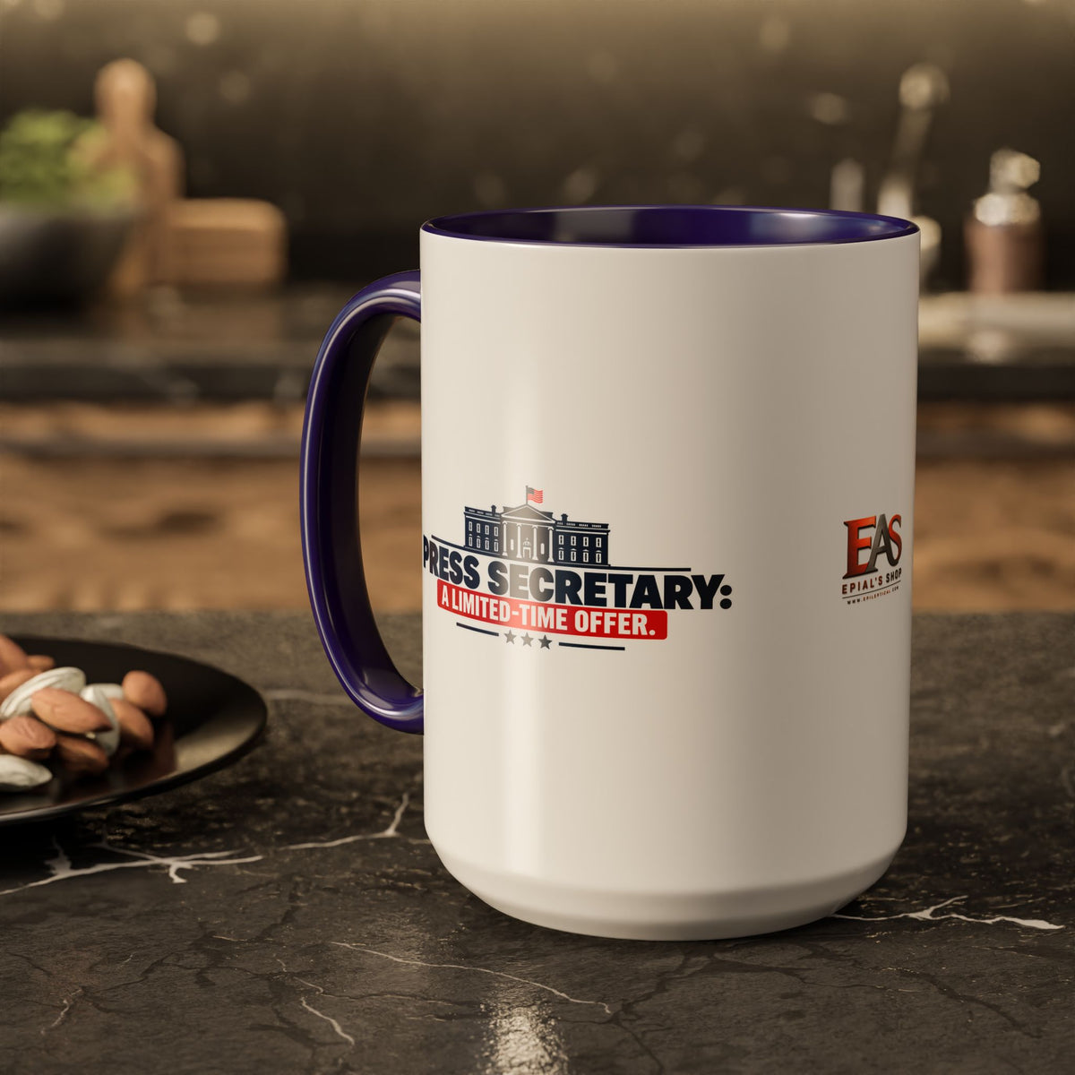 Press Secretary: A Limited-Time Offer Mug | Funny Political Humor Coffee Cup | 11 oz & 15 oz