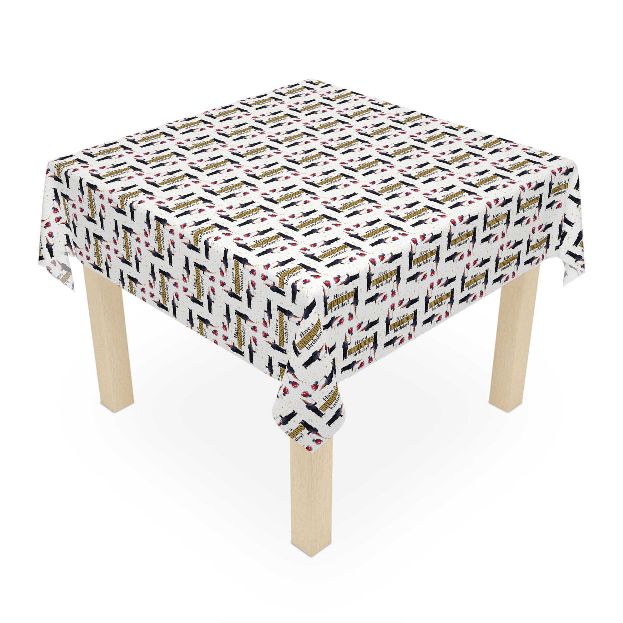 Tremendous Trump Birthday Modern Tablecloth
