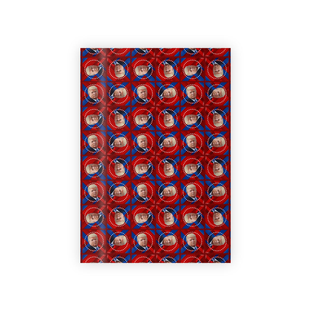 Trump Gift Wrapping Paper Roll - Perfect for Patriotic Celebrations Printify