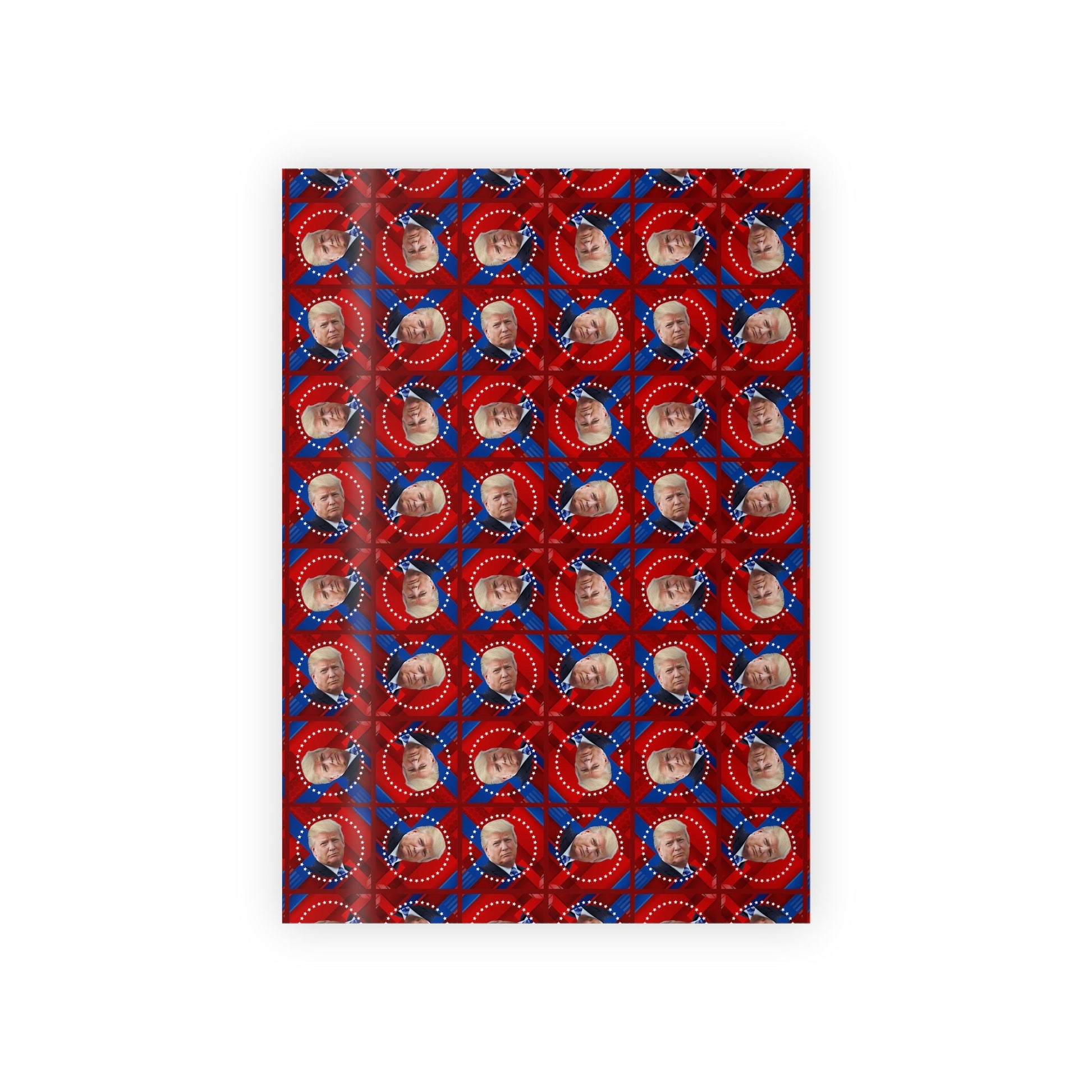 Trump Gift Wrapping Paper Roll - Perfect for Patriotic Celebrations Printify