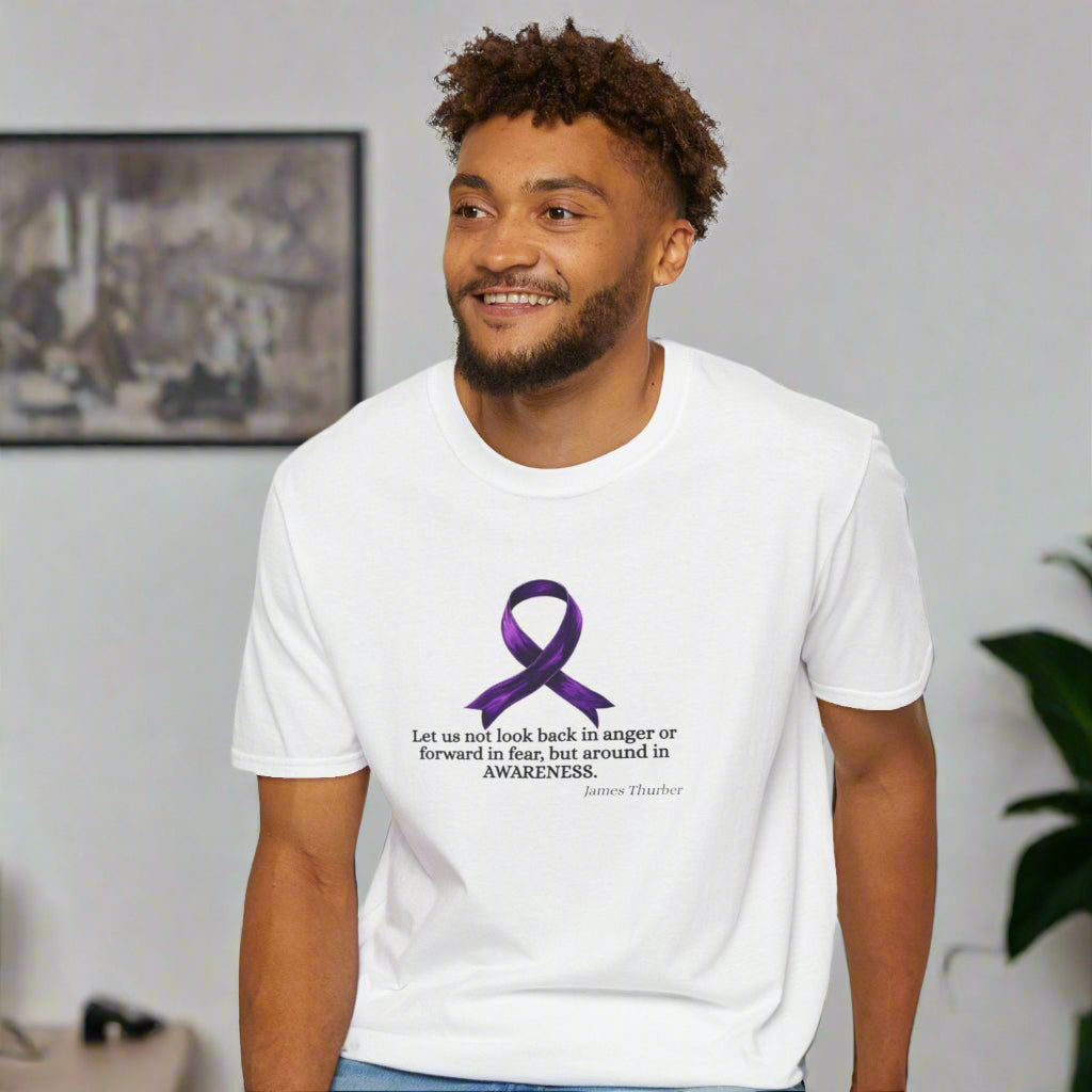 Awareness Ribbon Unisex Inspirational Quotes Tee