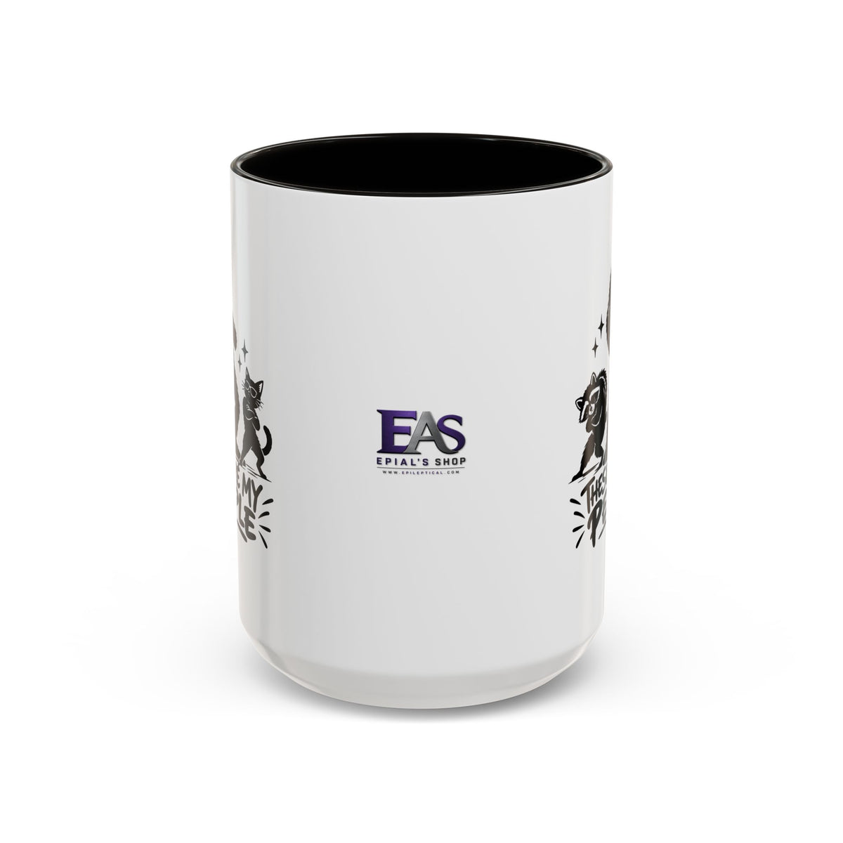 These Are My People Bigfoot, Raccoon & Cat Accent Coffee Mug | 11oz & 15oz