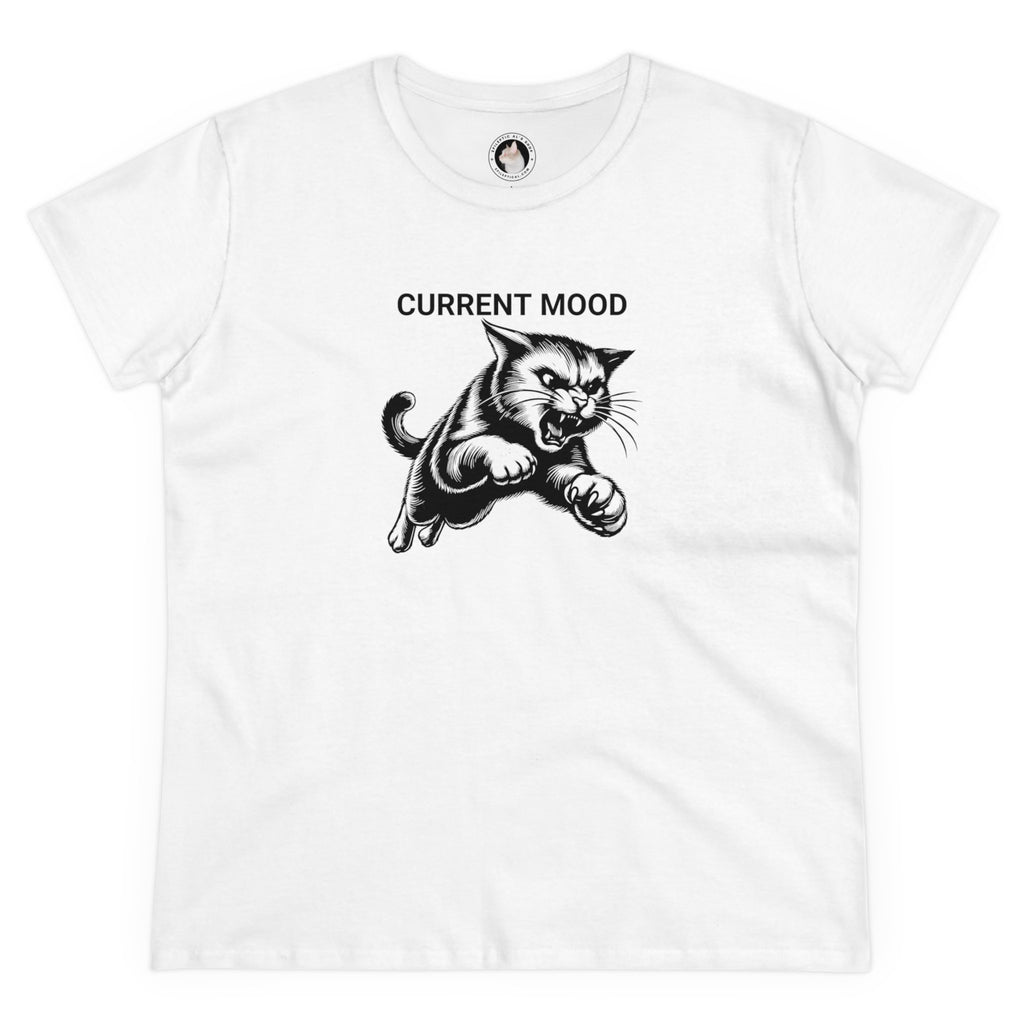 Current Mood: Fightin' Women's Midweight Cotton Tee