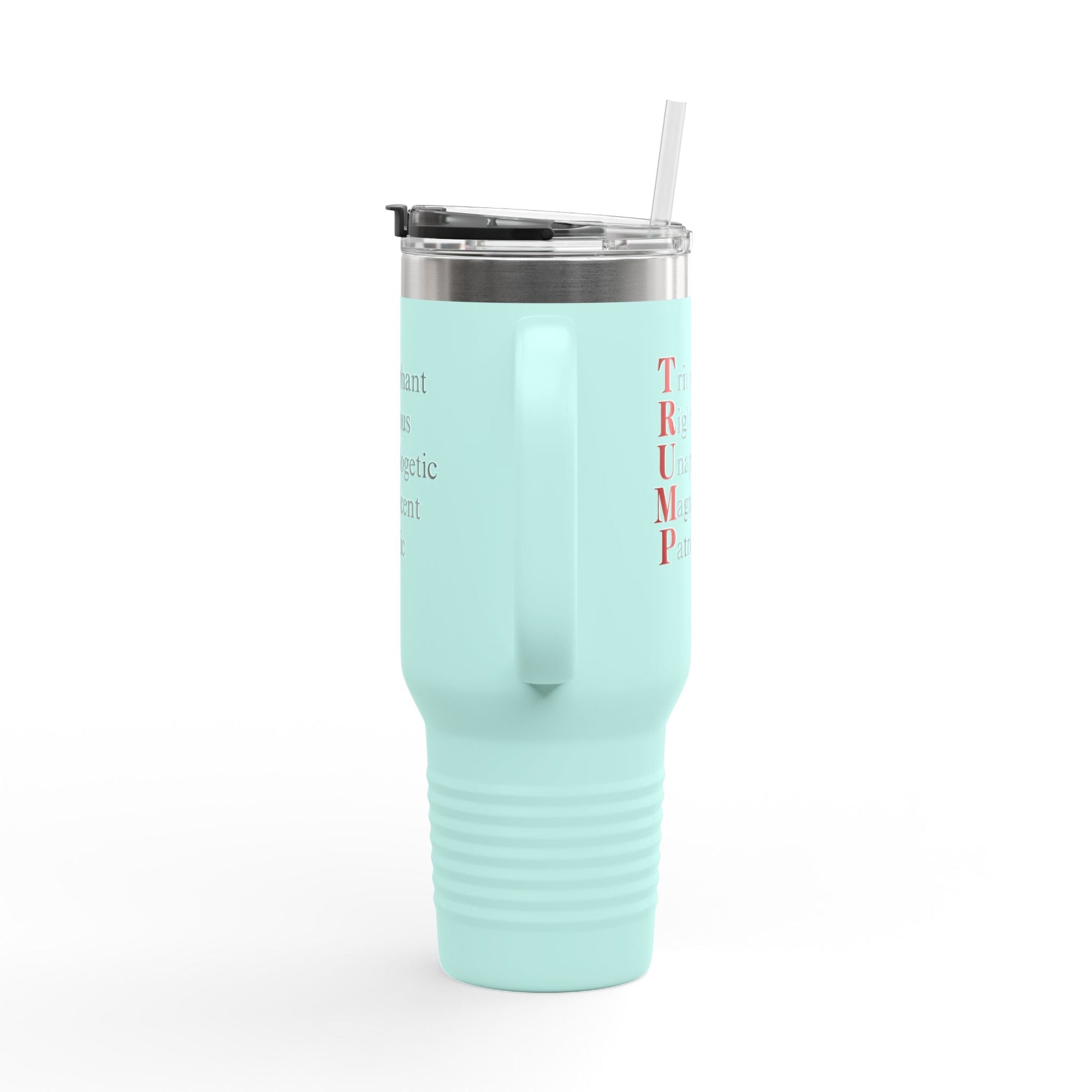 Pro-Trump Acronym 40oz Travel Mug Printify