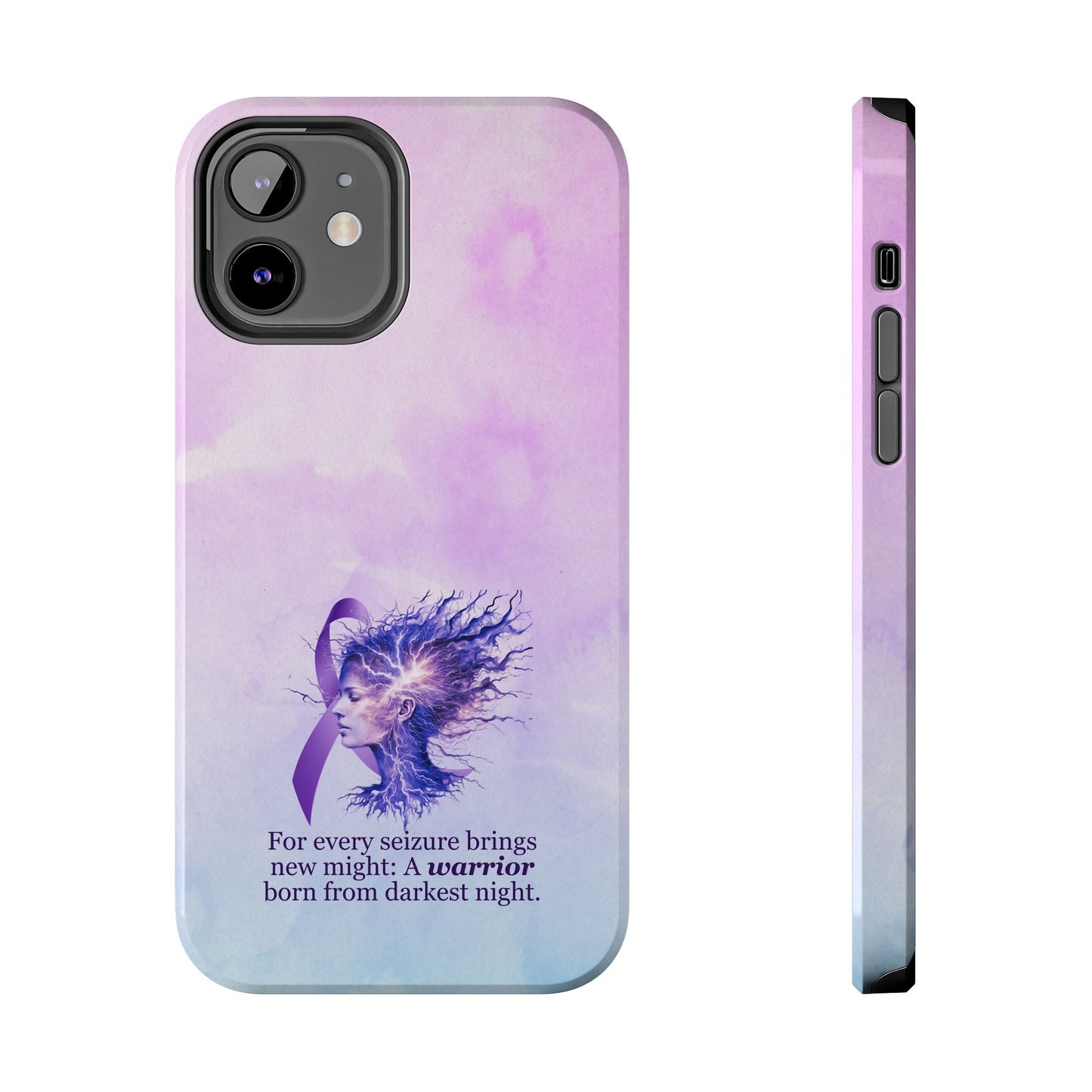 A Warrior is Born Tough Phone Cases