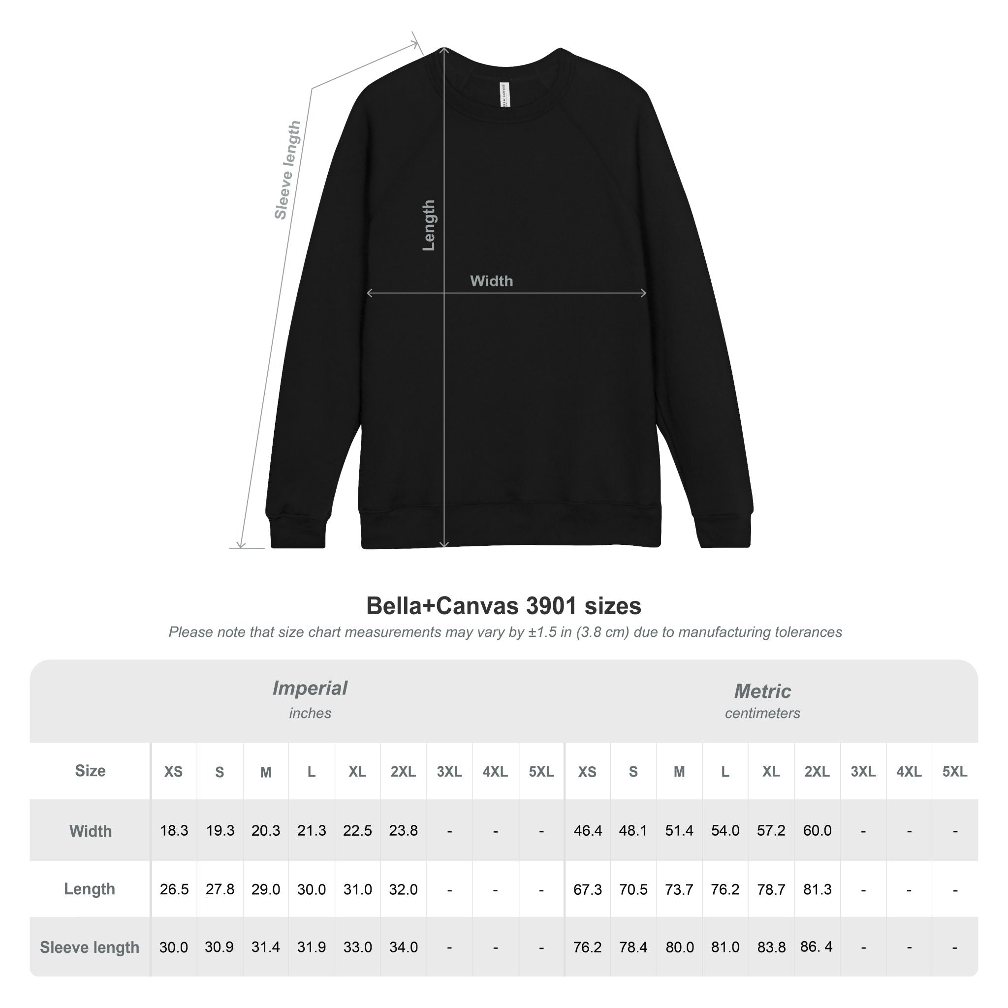 Mildly Possessed Black Cat Raglan Sweatshirt
