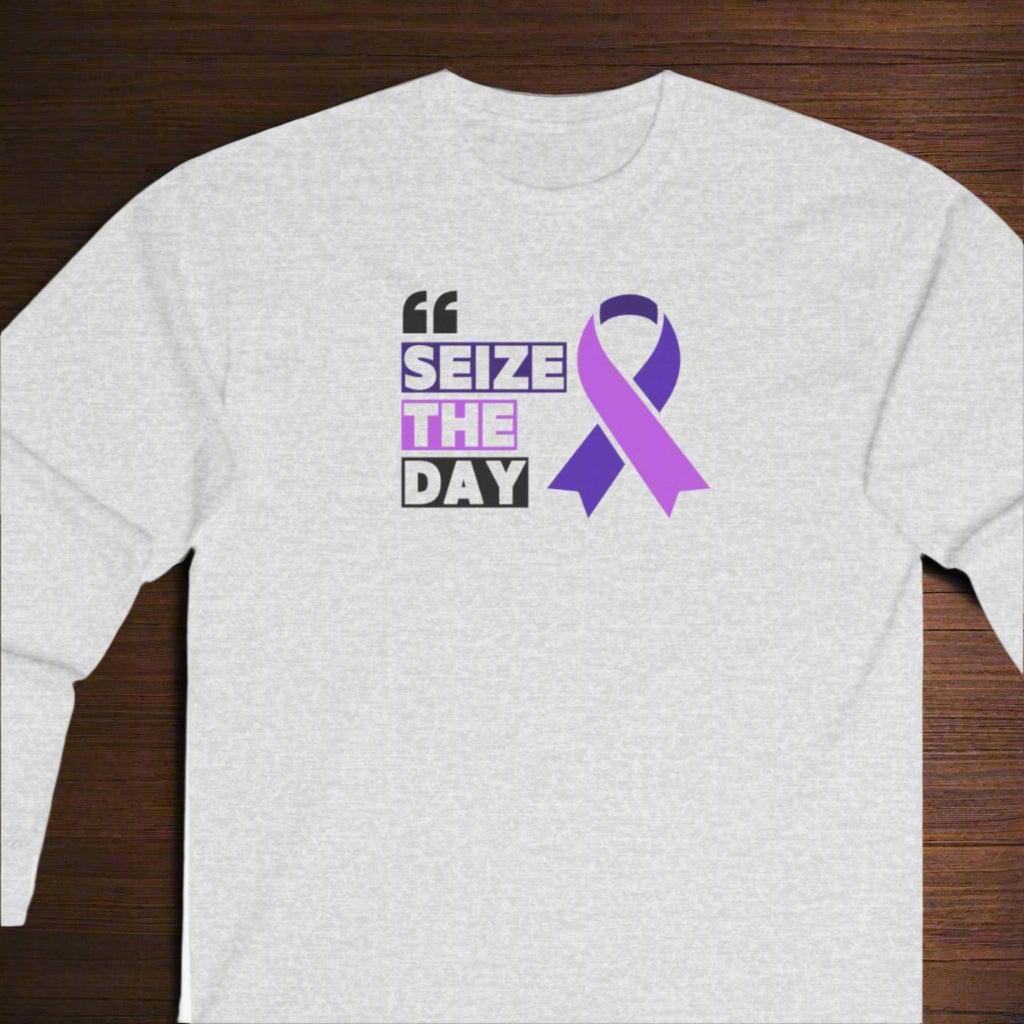 Inspirational Seize the Day Long Sleeve Tee