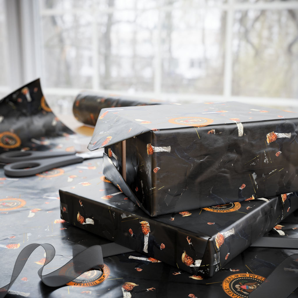 Dancing President Wrapping Paper