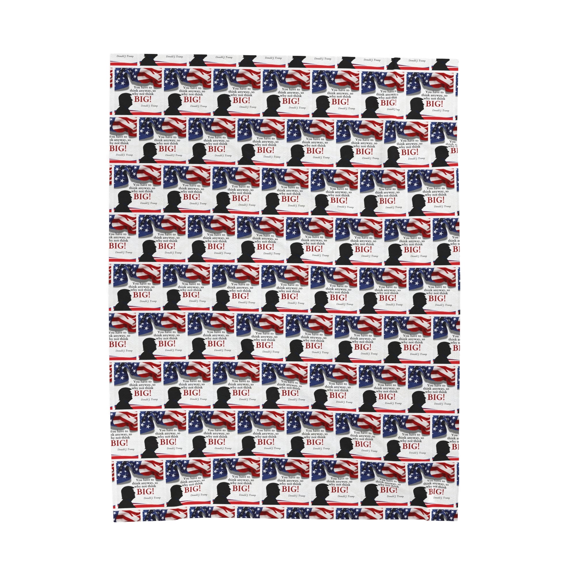 Trump: Think Big Velveteen Plush Blanket