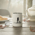 Photo depicting the ​Cat Style Insulated Coffee Mug, 10oz from EpiAl's Shop.