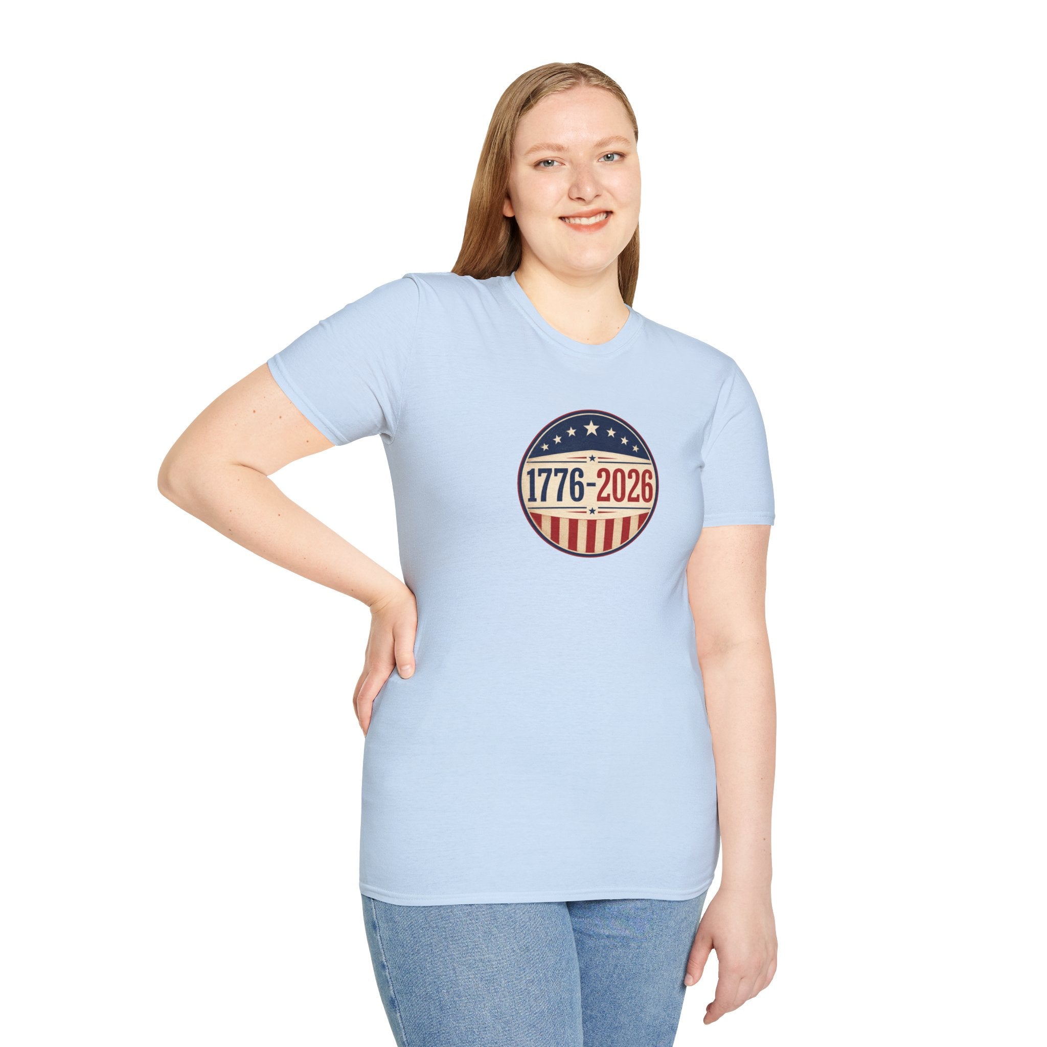 1776–2026 USA Patriotic T-Shirt | Vintage Americana Anniversary Tee
