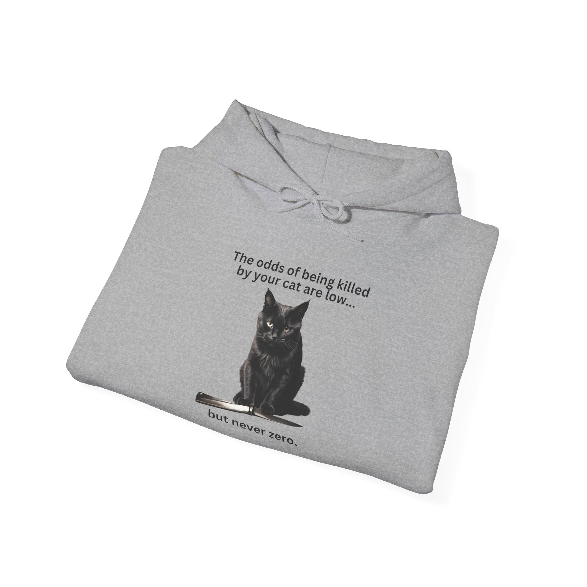 Photo depicting the ​Odds Unisex Heavy Blend™ Hooded Sweatshirt from EpiAl's Shop.