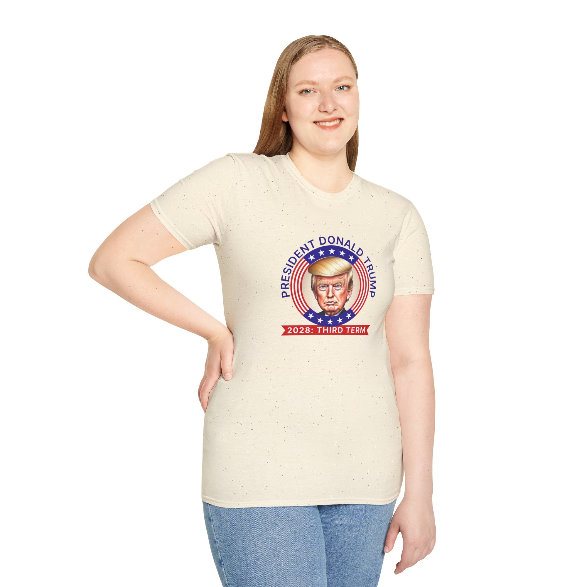 Trump Third Term 2028 Unisex Softstyle T-Shirt
