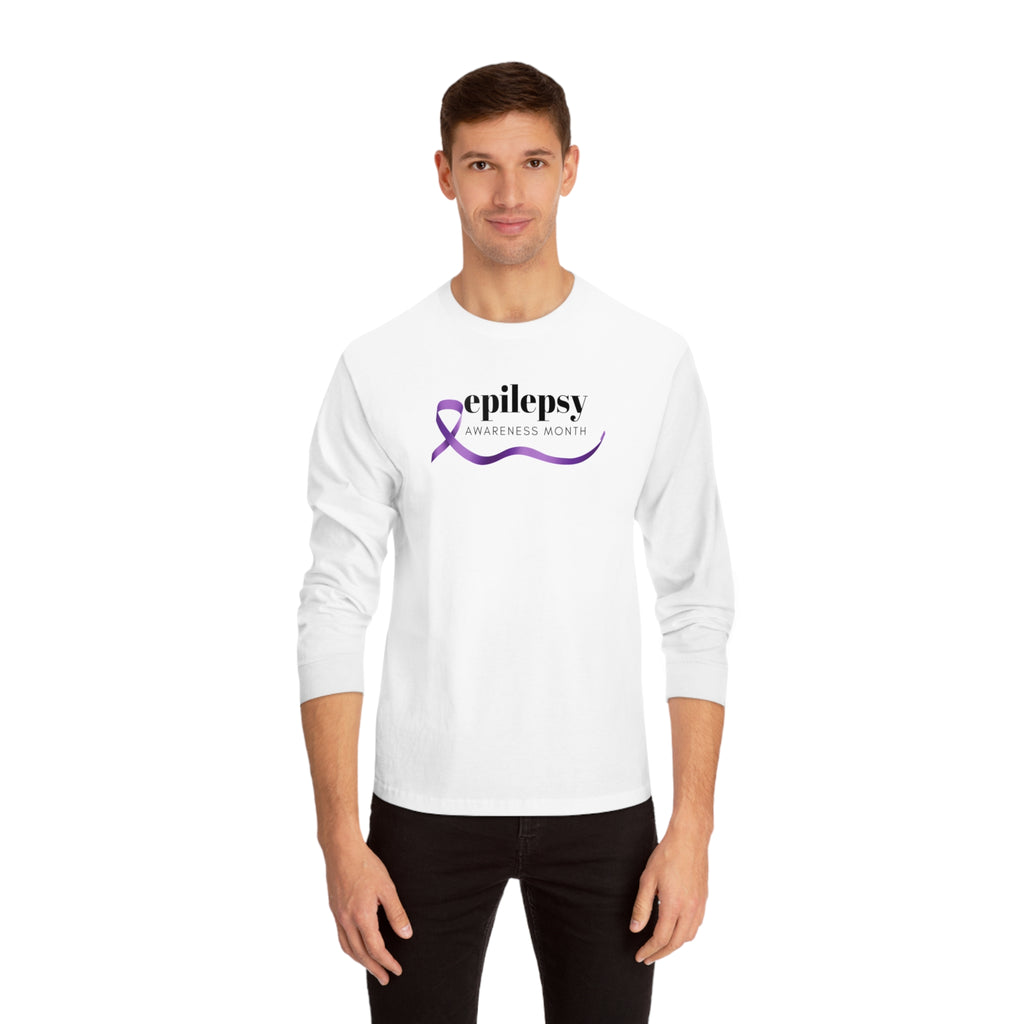 Epilepsy Awareness Month Unisex Long Sleeve Shirt - Long - sleeve - Epileptic Al’s Shop