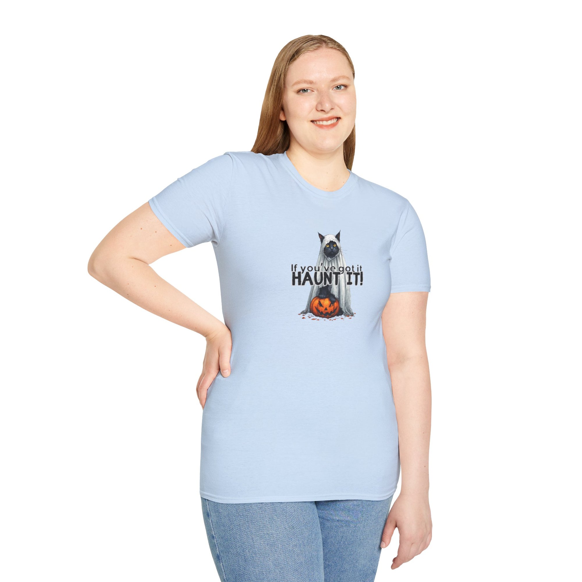 If You've Got It Haunt It Halloween Unisex Softstyle T-Shirt