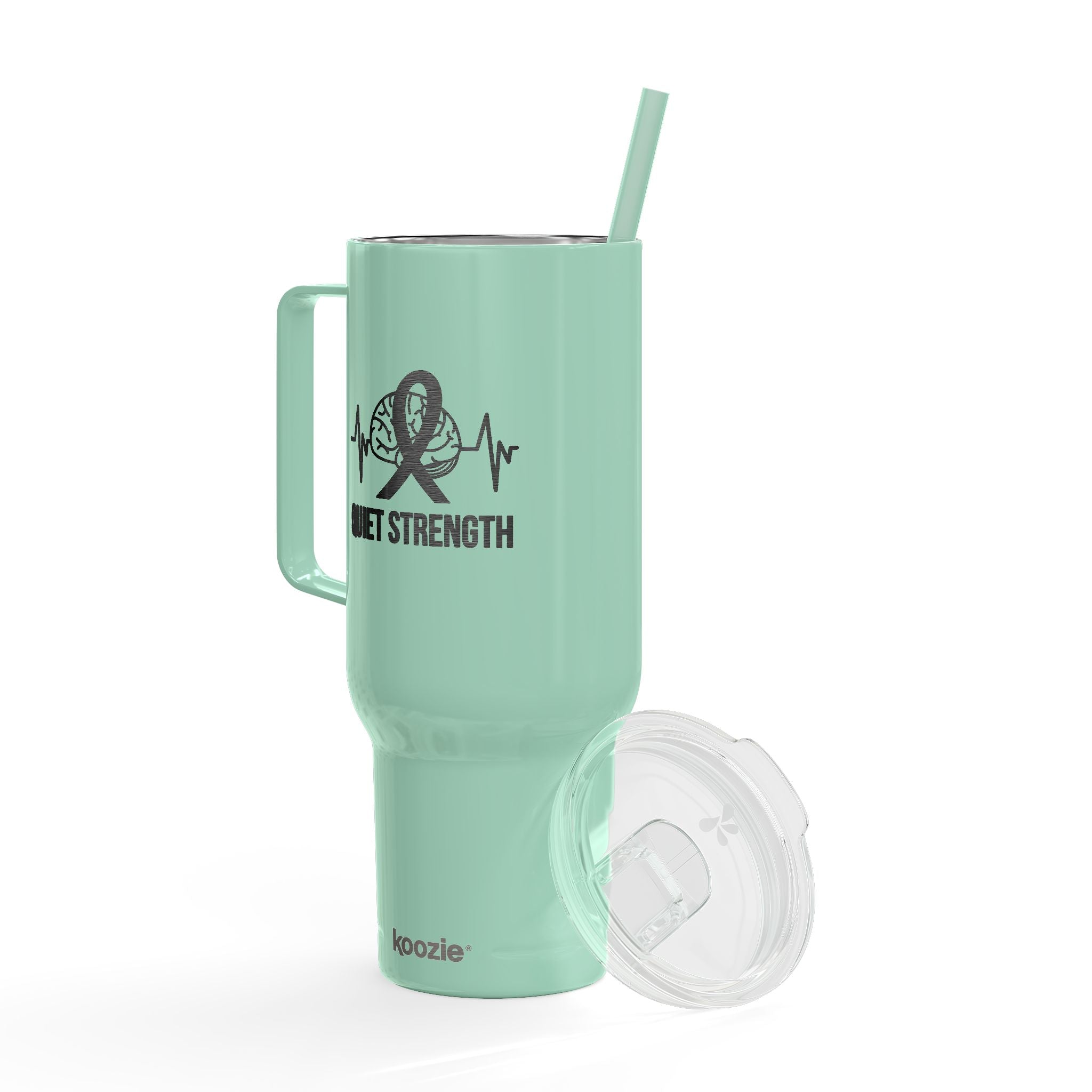 Quiet Strength 40oz Insulated Tumbler
