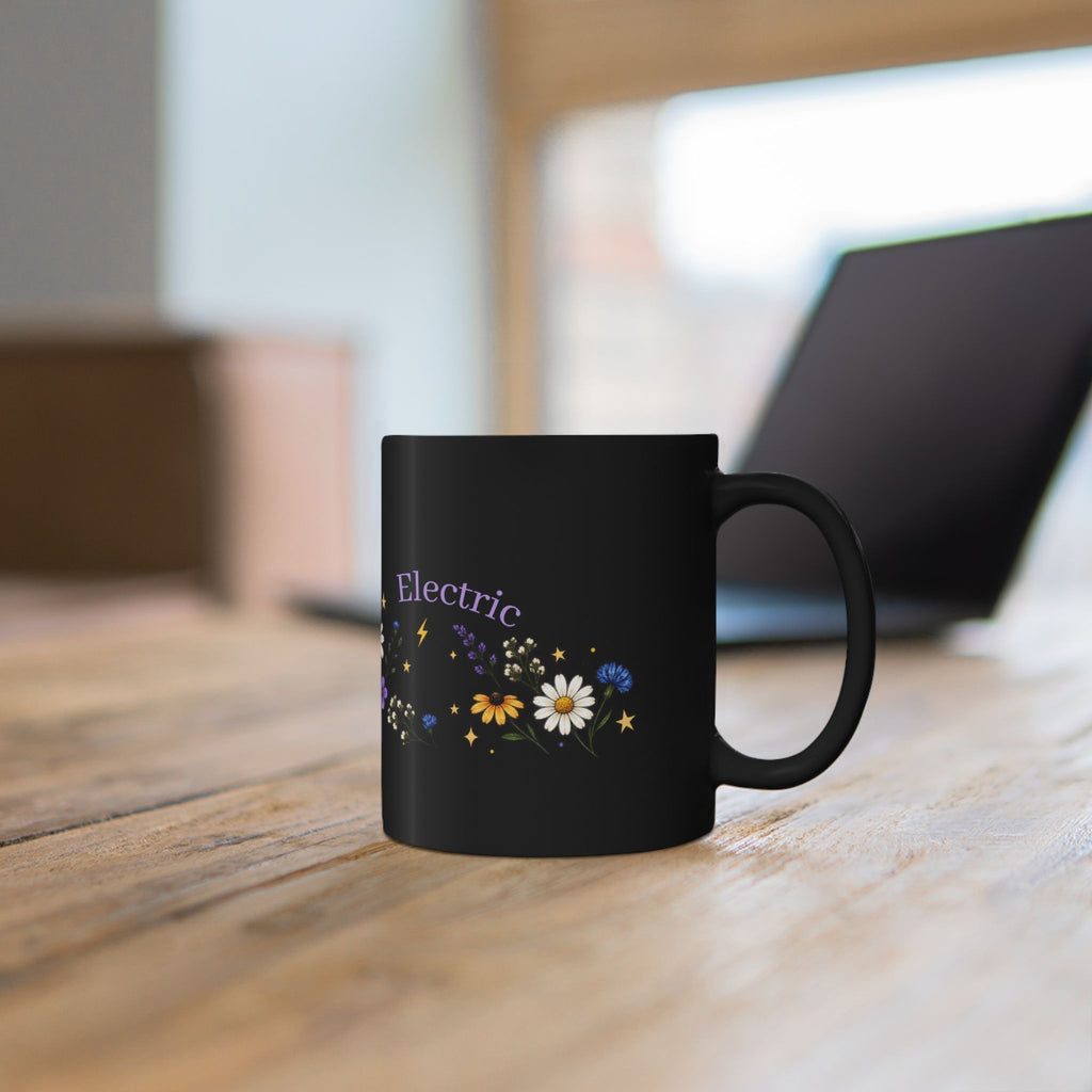 Beautifully Electric Epilepsy Awareness Black Mug (11oz/15oz)