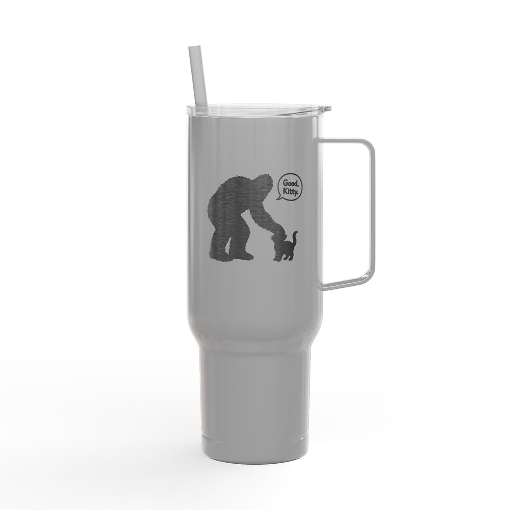 Bigfoot & Cat “Good, Kitty.” 40 oz Insulated Tumbler