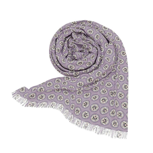 Bureau of Brain Management Scarf | Medicated and Opinionated Epilepsy Awareness Wrap