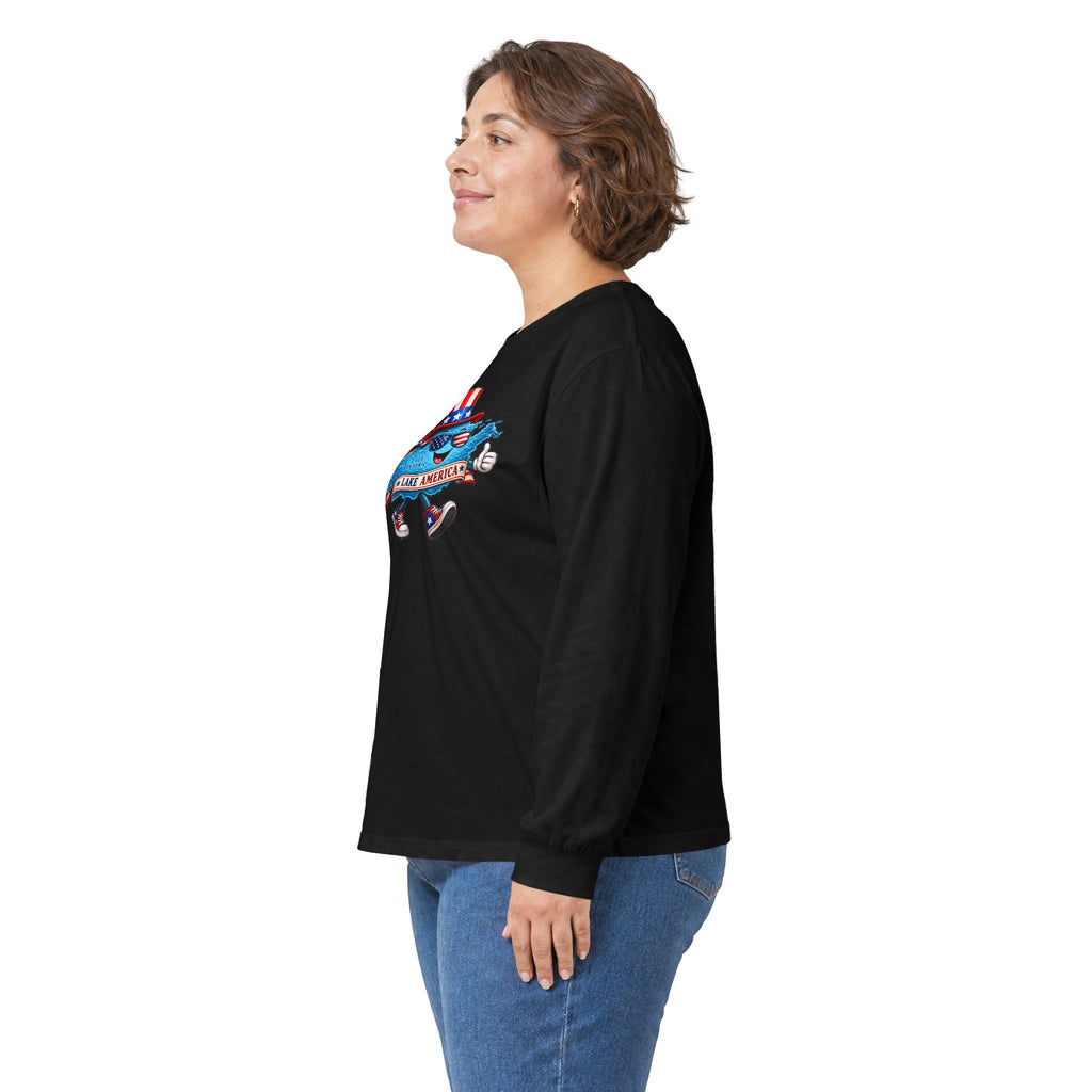 Lake Ontario Dressed as Lake America Halloween Unisex Long Sleeve Tee