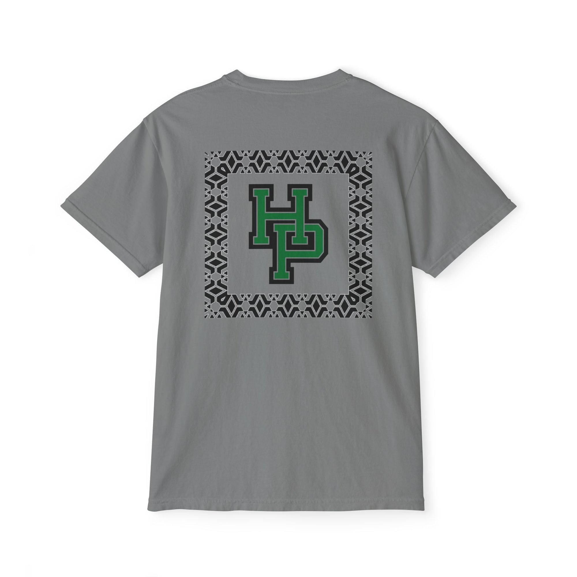 Trendy HP Broncos Unisex Garment-Dyed Pocket T-Shirt