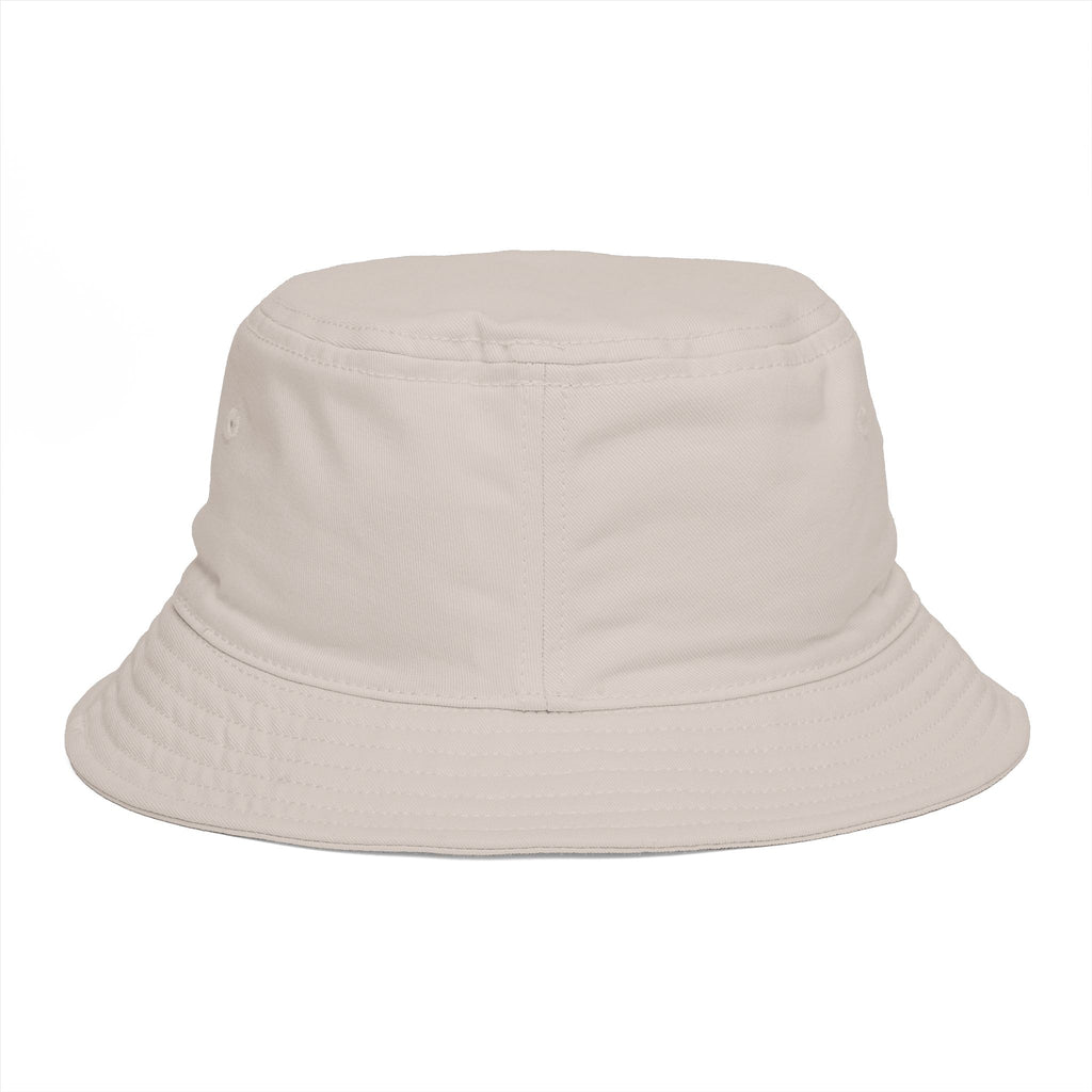 Resting Purr Face Embroidered Cat Bucket Hat
