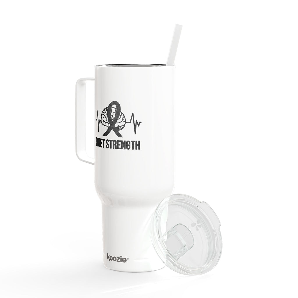 Quiet Strength 40oz Insulated Tumbler