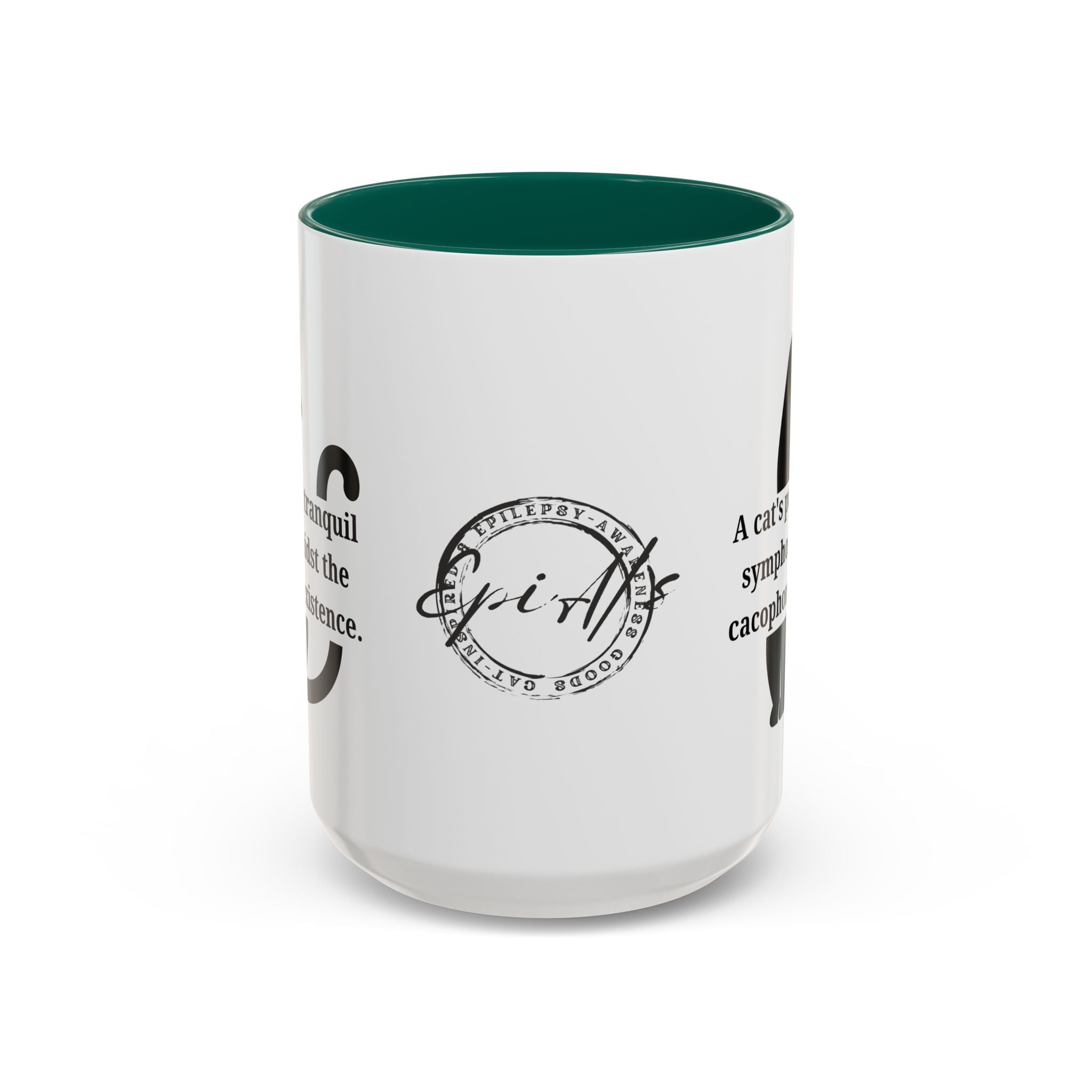 Purr Prose: Cacophony of Life Colorful Mugs (11oz, 15oz) - EpiAl's Shop
