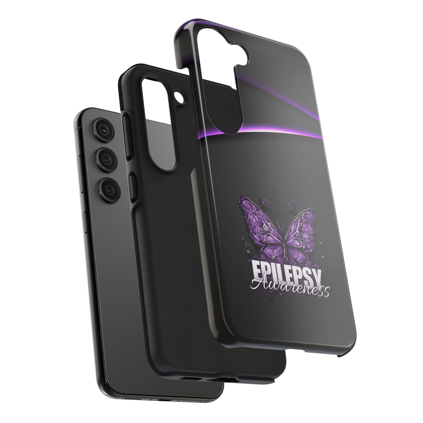 Epilepsy Awareness Butterfly Tough Phone Cases