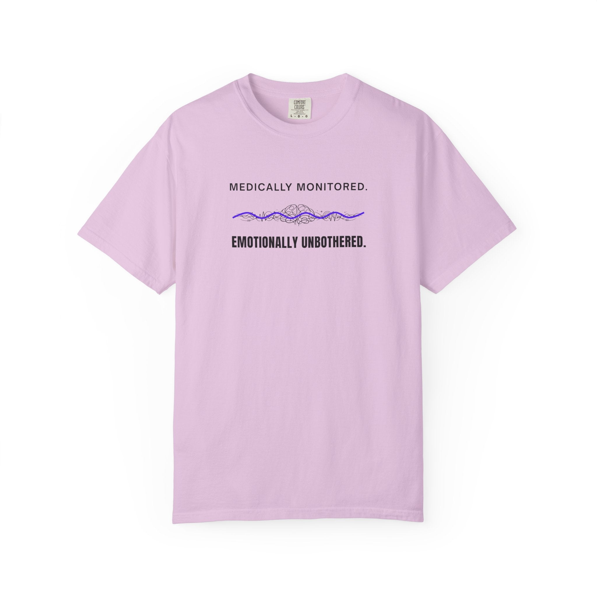 Medically Monitored. Emotionally Unbothered. – Epilepsy Awareness T-Shirt