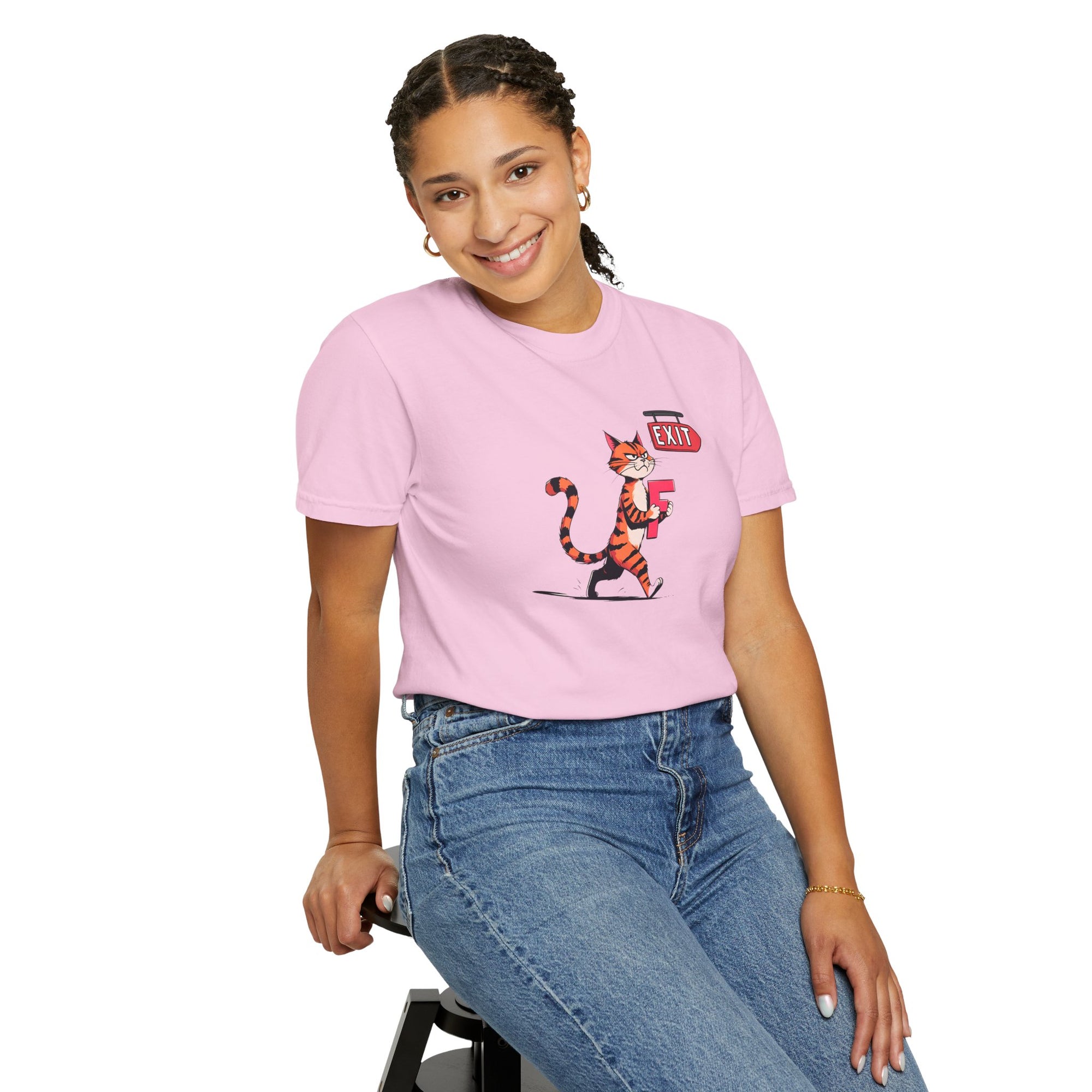 Getting the F Outta Here Unisex Garment-Dyed T-shirt